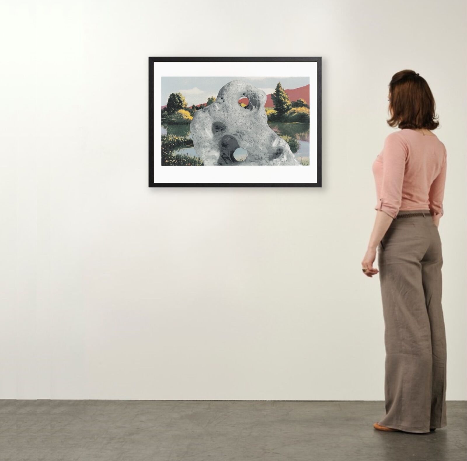 Artwork by Tacita Dean, An Organised Whole (Tate Modern 21 Years), Made of 23 Colour Screenprint with pearlescent inks on Somerset Radiant White Satin 410gsm 