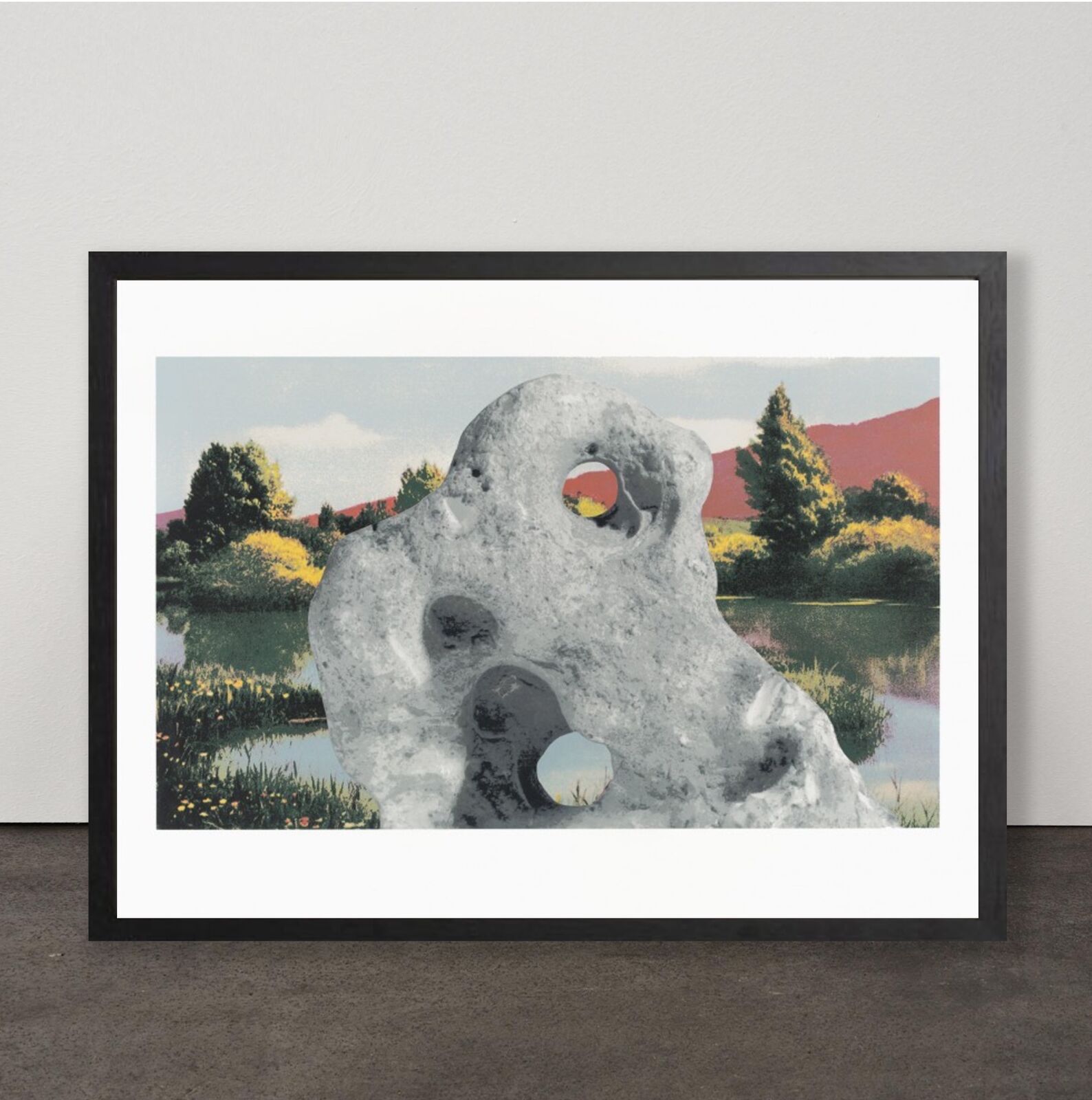 Artwork by Tacita Dean, An Organised Whole (Tate Modern 21 Years), Made of 23 Colour Screenprint with pearlescent inks on Somerset Radiant White Satin 410gsm 