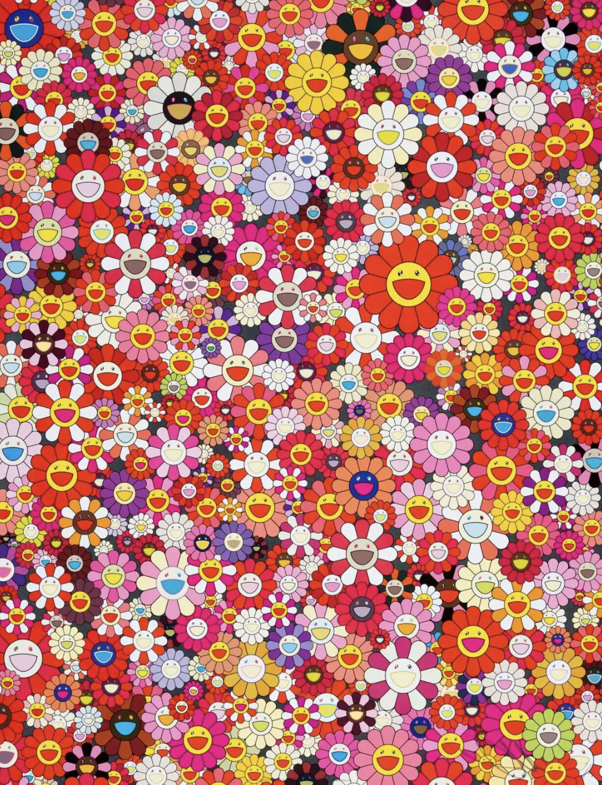 Artwork by Takashi Murakami, An Homage to Monopink, 1960 E, Made of Offset print with cold stamp 