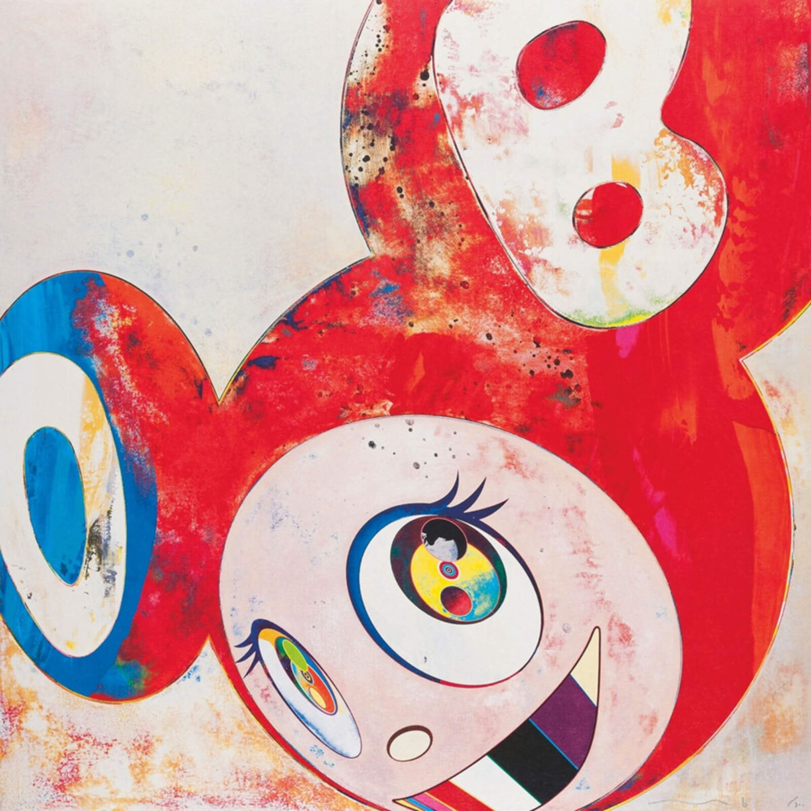 And then, and then and then and then and then / Abstraktes Bild by Takashi Murakami, 2006