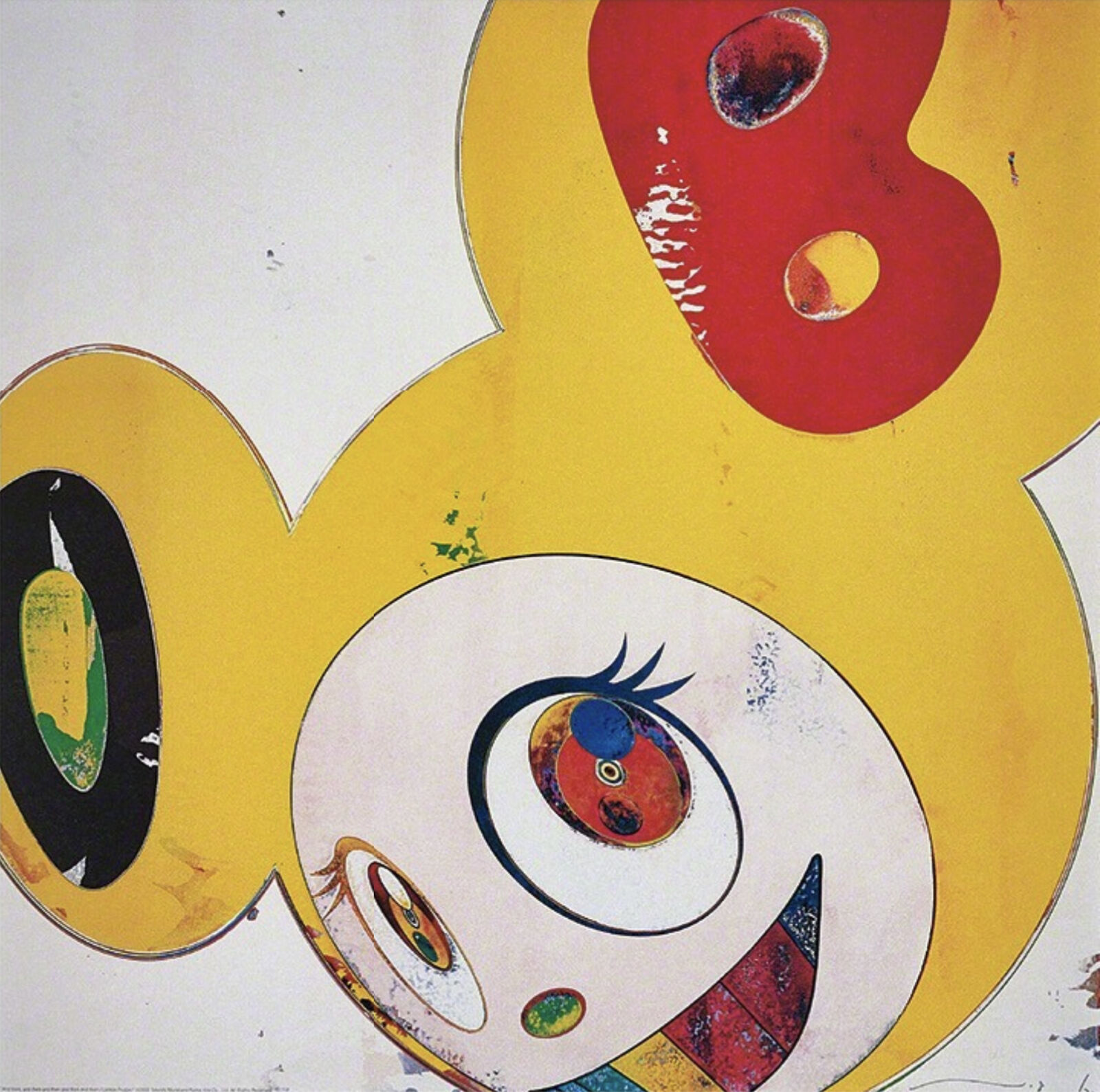 And then, and then and then and then and then / Lemon Pepper by Takashi Murakami, 2008