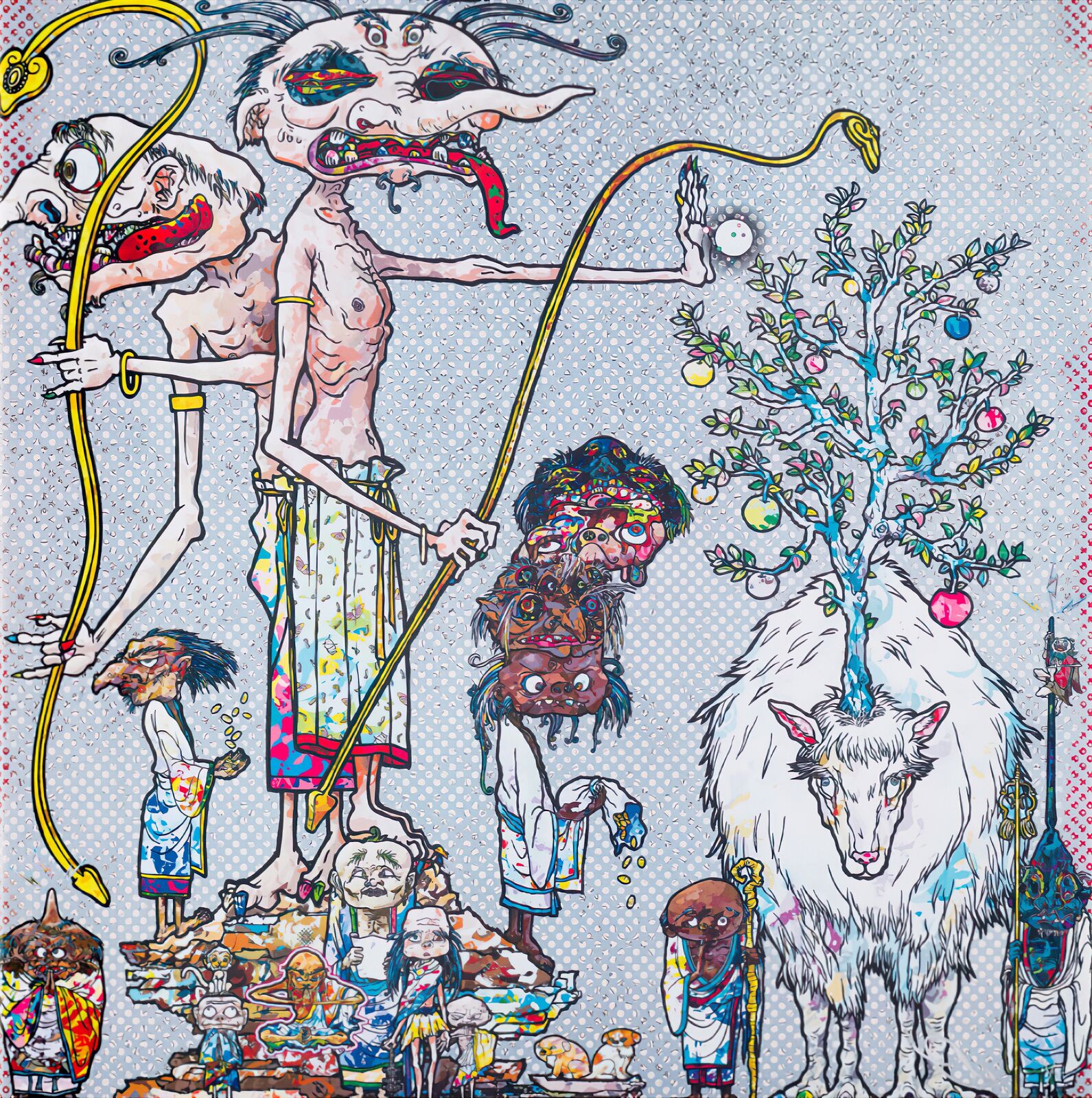 Assignation of a Spirit by Takashi Murakami, 2015