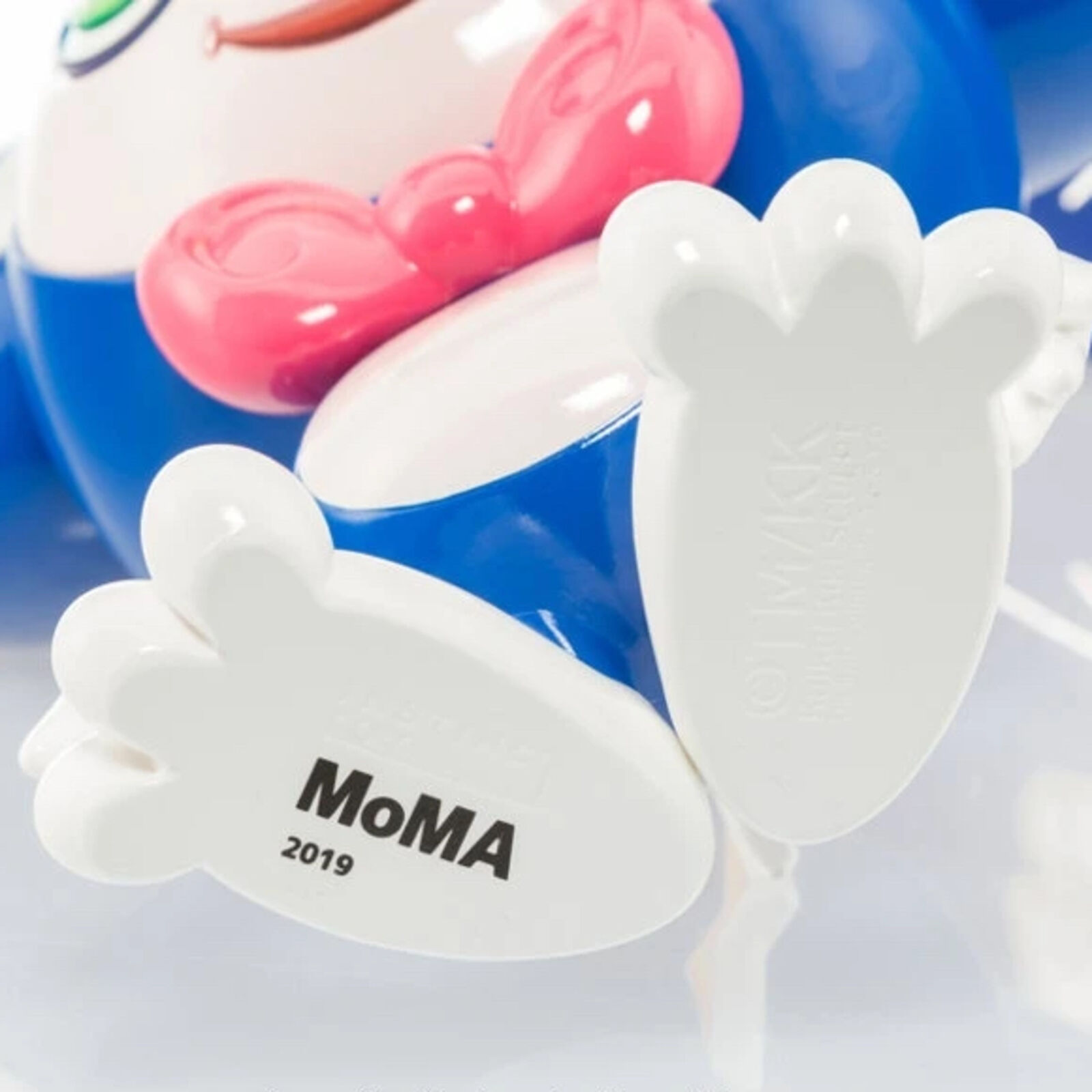 Artwork by Takashi Murakami, DOB-kun (Dark Blue), Made of Painted Cast Vinyl 