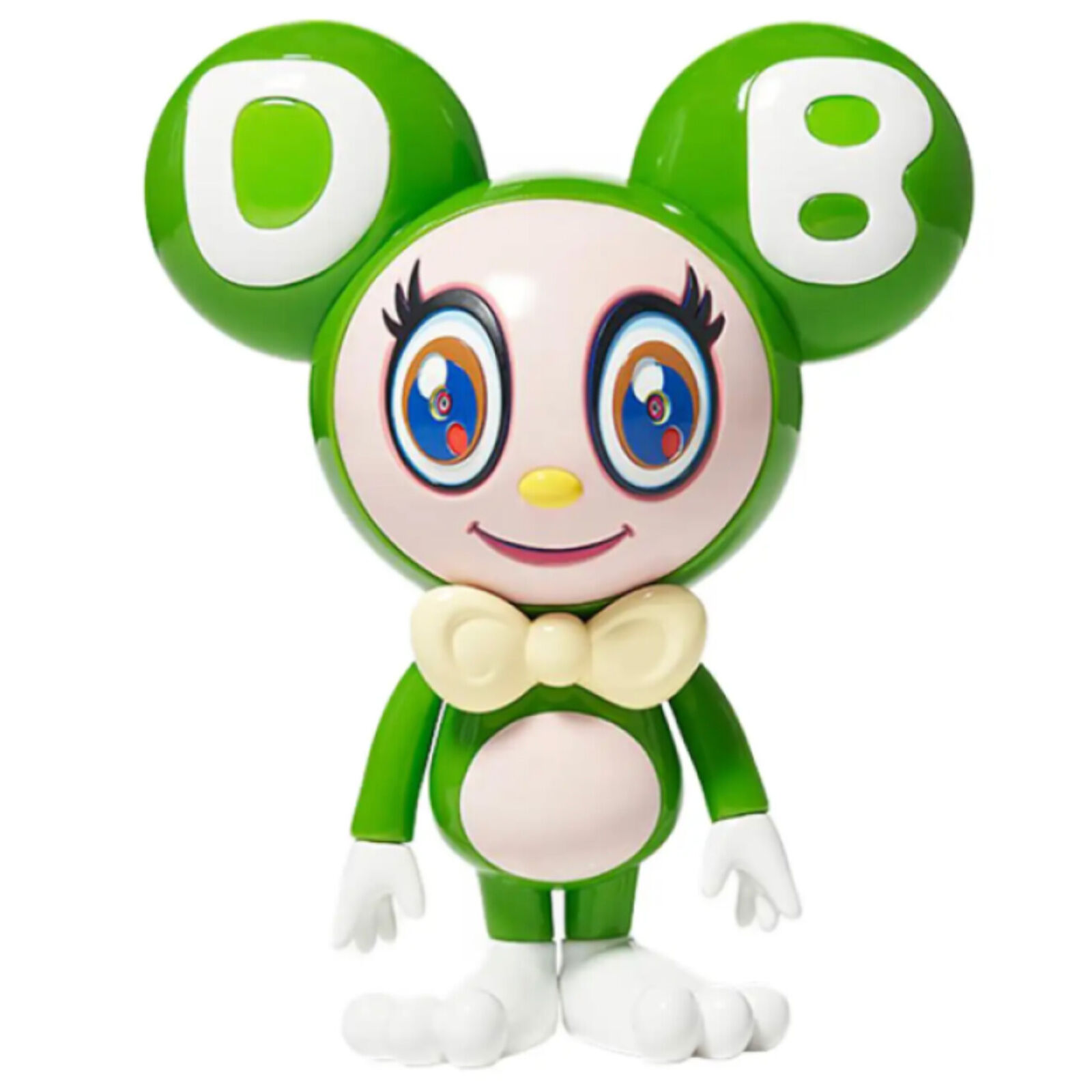 Artwork by Takashi Murakami, DOB-kun (Green Green), Made of Painted Cast Vinyl 