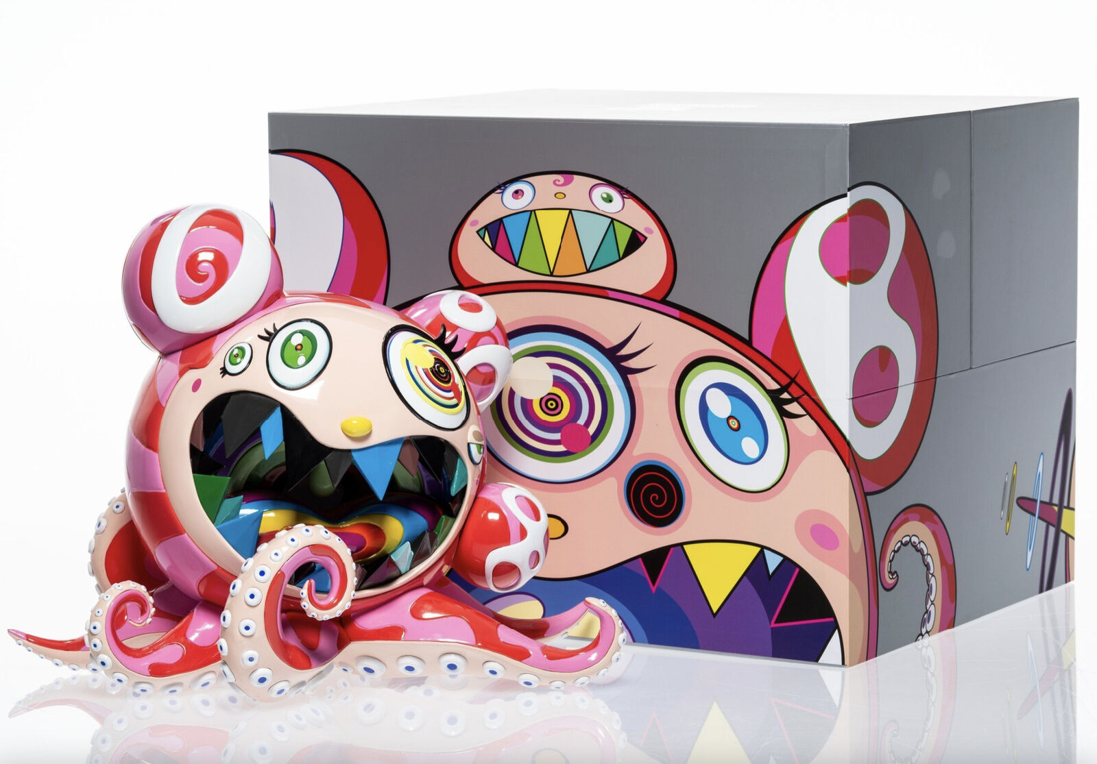 Artwork by Takashi Murakami, DOBtopus A, Made of Painted cast vinyl 