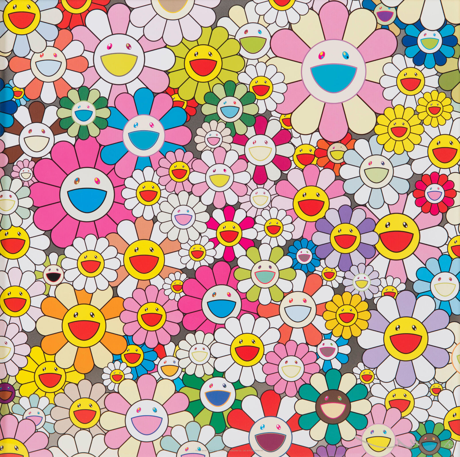 Flower Smile by Takashi Murakami, 2011