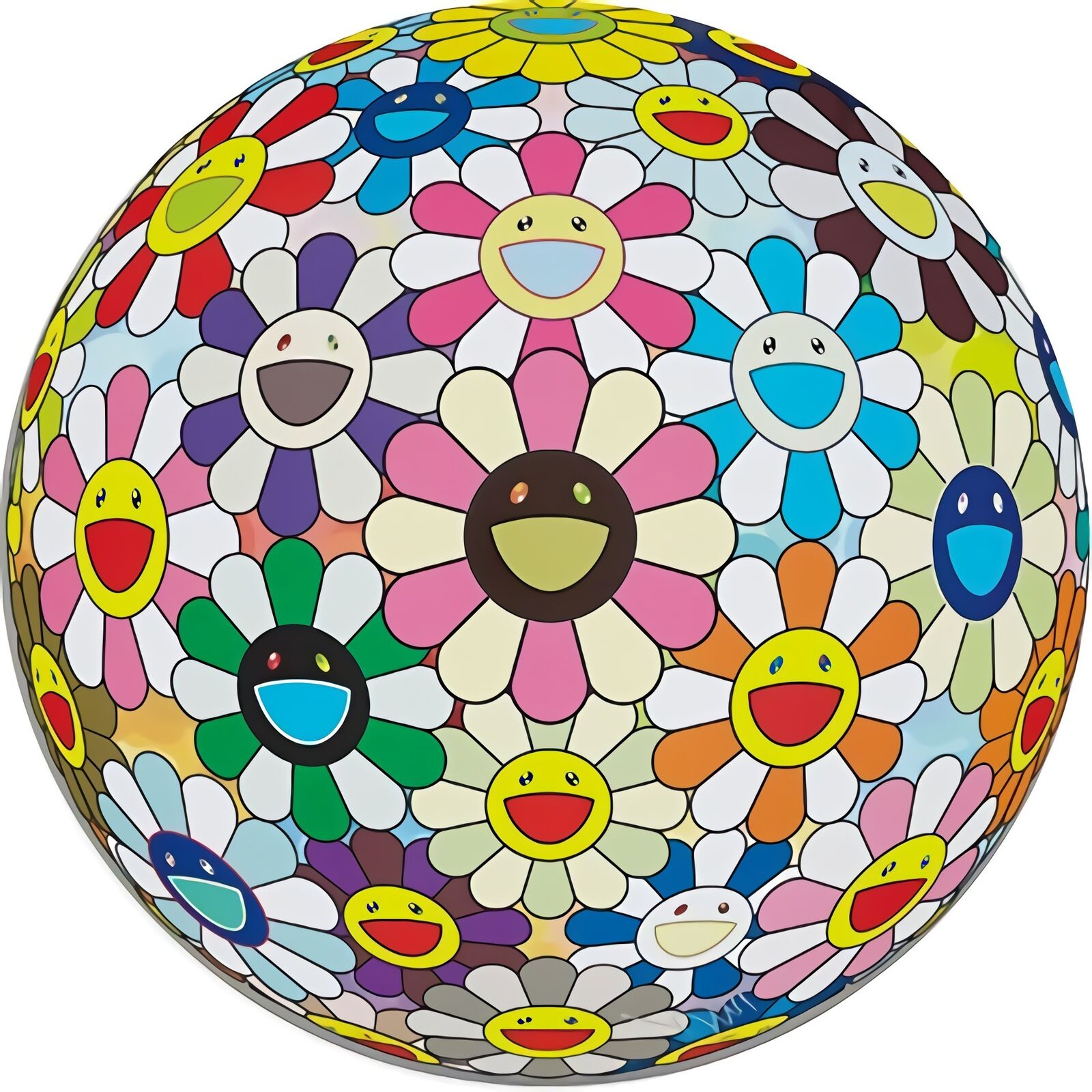 Flowerball Cosmos (3D) by Takashi Murakami, 2011