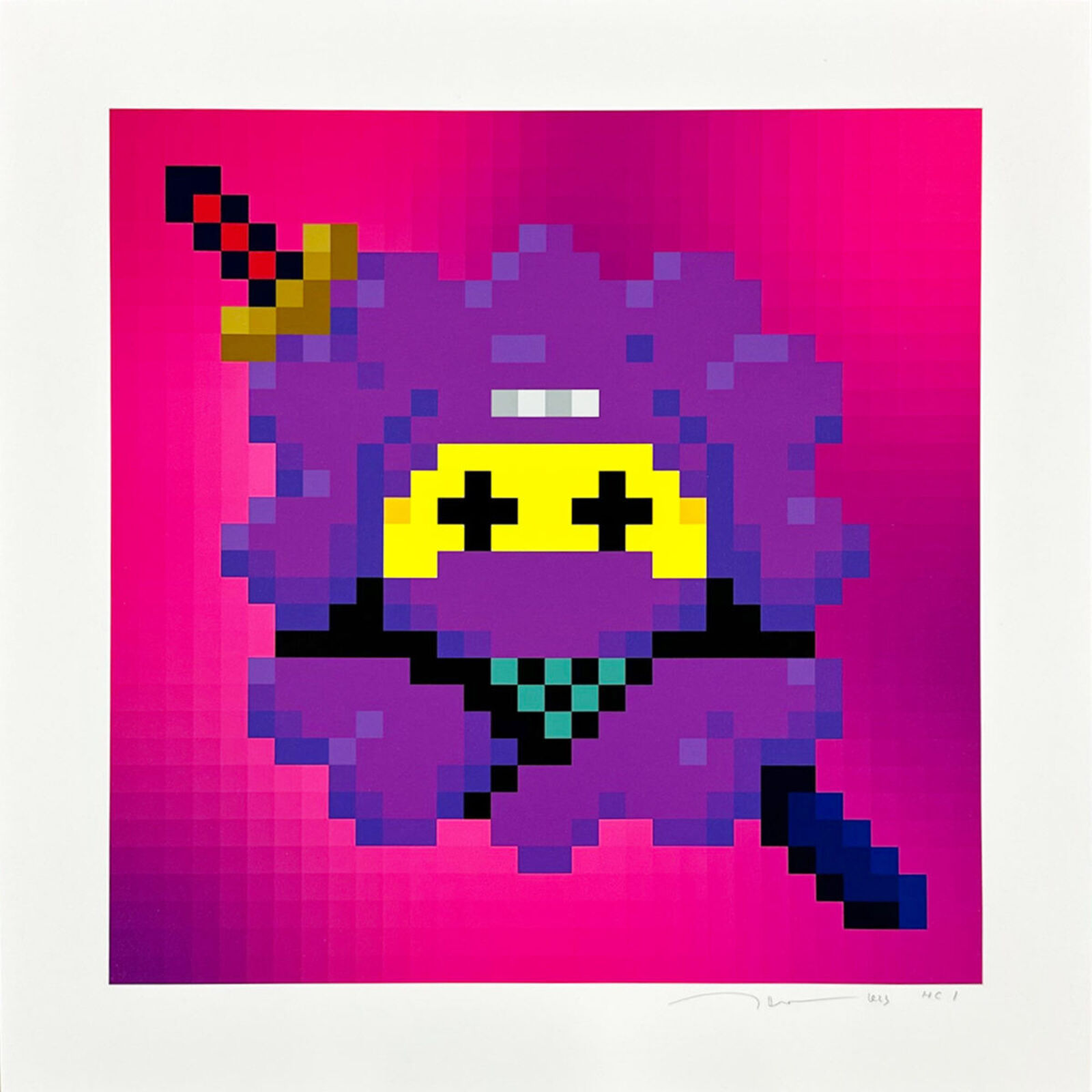 Murakami.Flower #4290 Ninja by Takashi Murakami, 2023