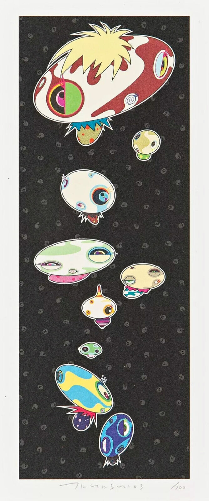 Mushroomers by Takashi Murakami, 2003