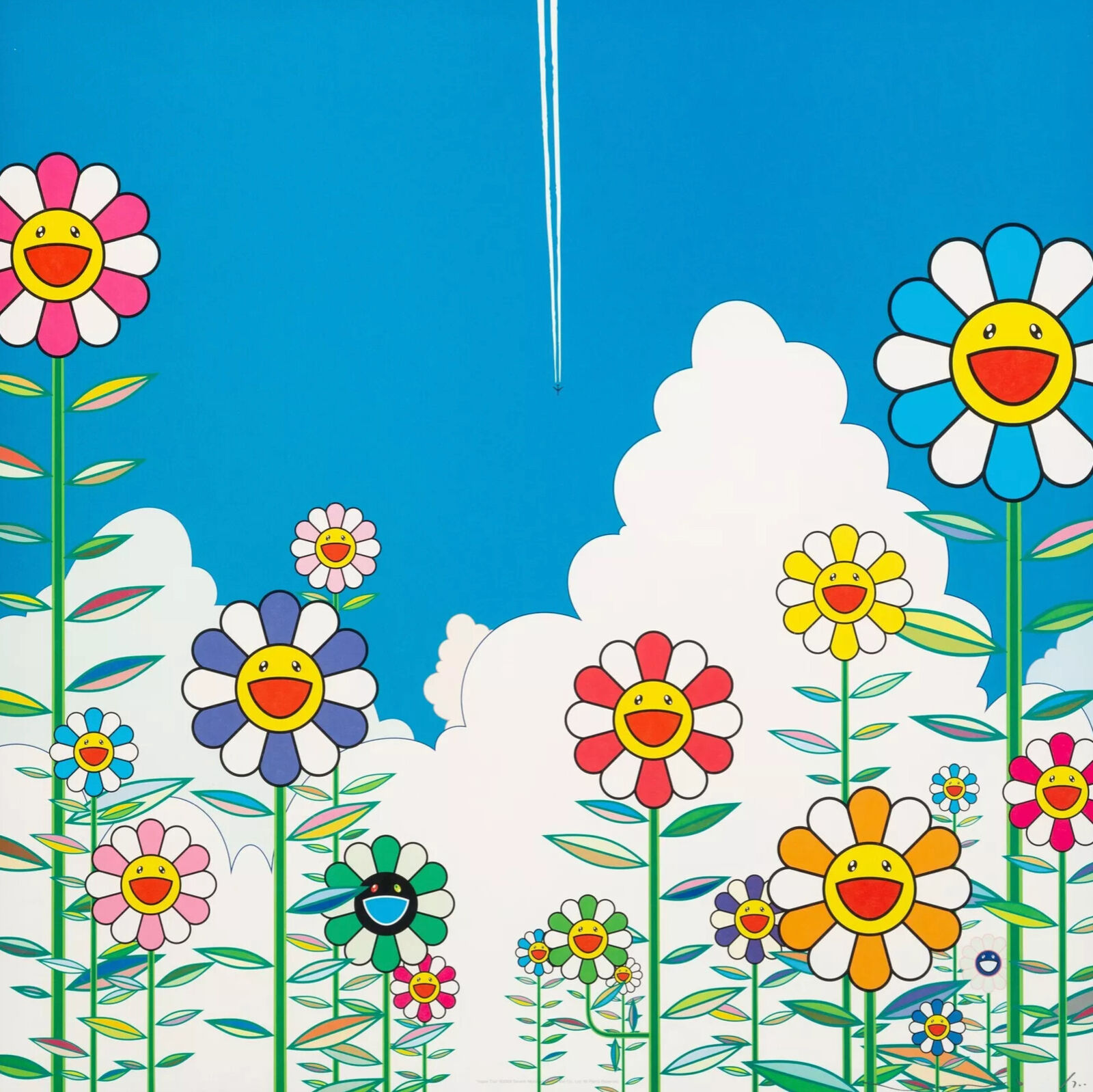 Vapor Trail by Takashi Murakami, 2006