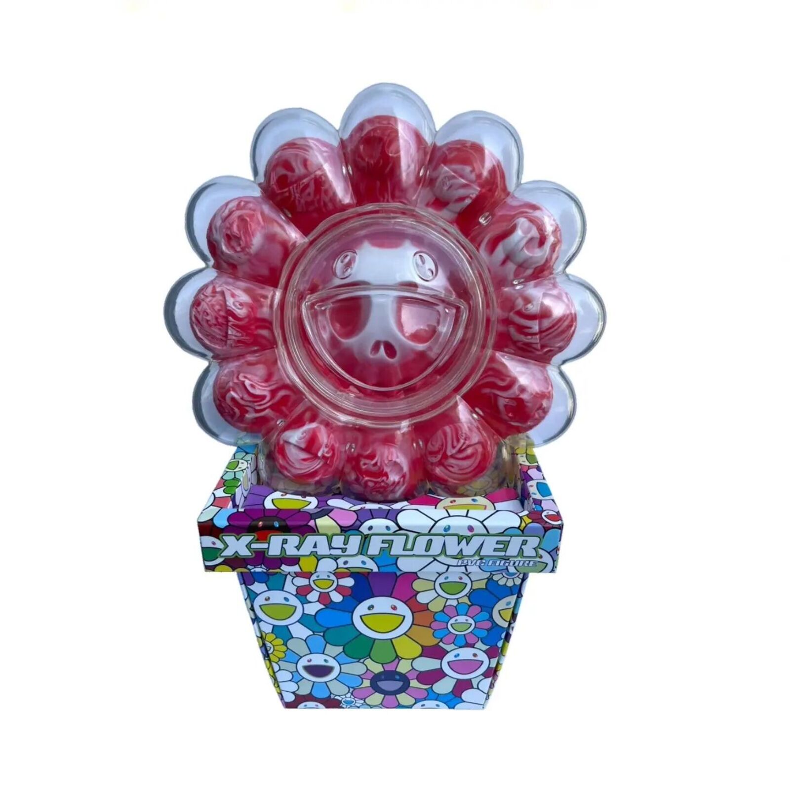 X-Ray Flowers (Marbled Red)