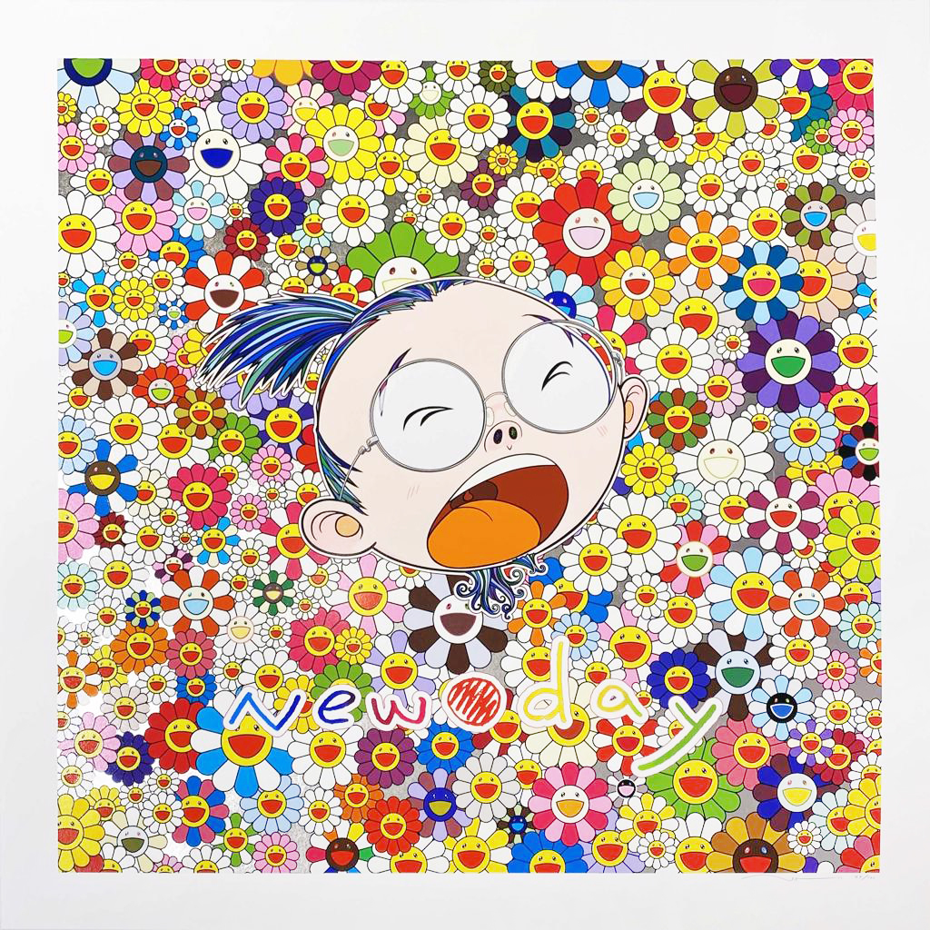 New Day Self Portrait by Takashi Murakami, 2011