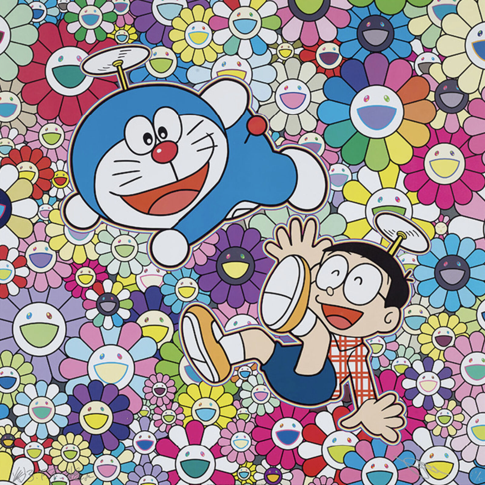 Artwork by Takashi Murakami, So Much Fun, Made of Offset print, cold stamp and high gloss varnishing 