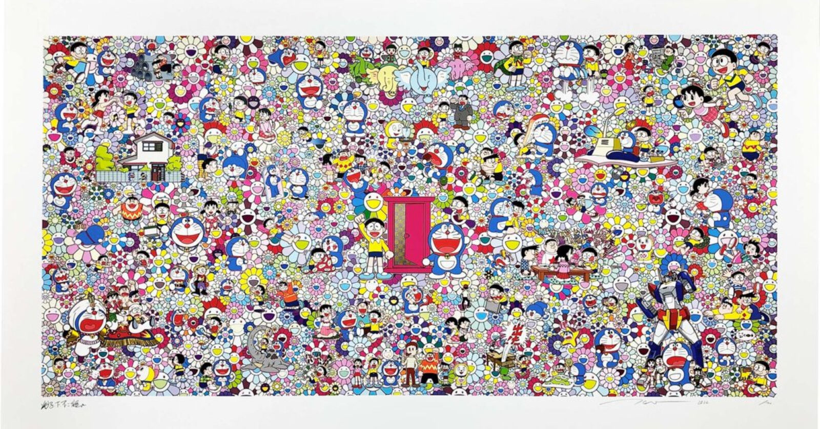 Doraemon in My Memory by Takashi Murakami, 2022