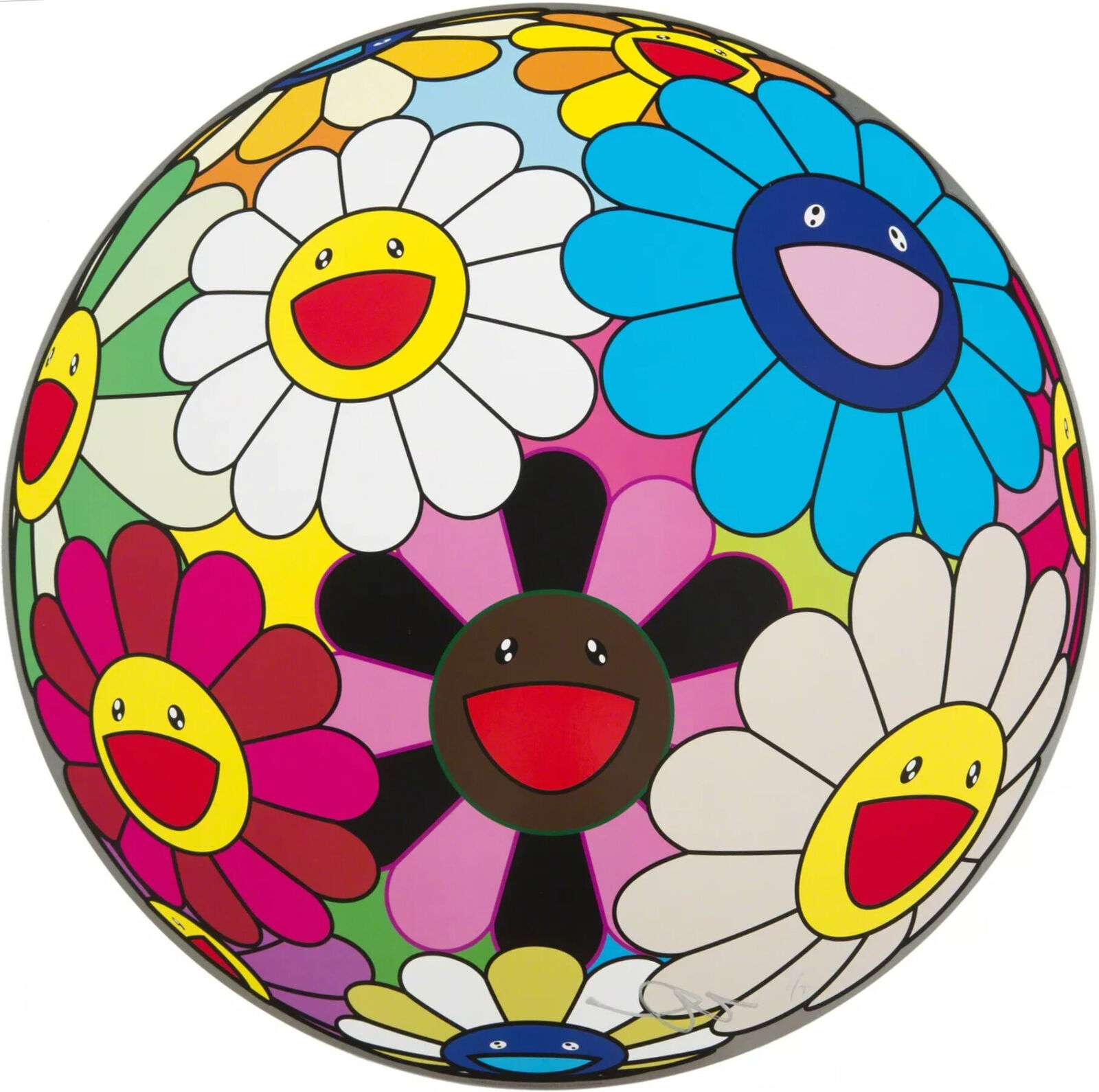 Flower Ball (Algae Ball) by Takashi Murakami, 2013