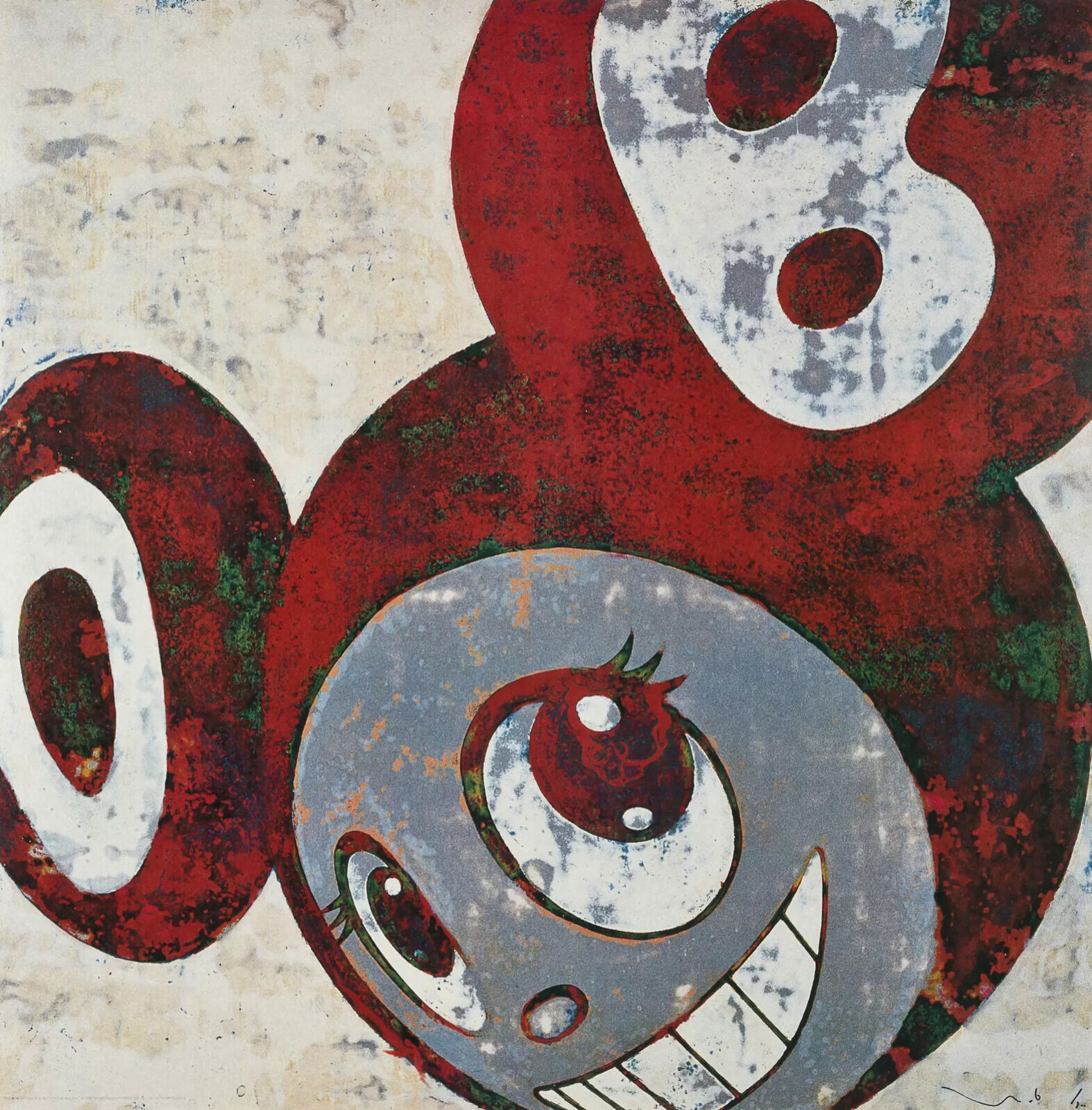 And then, and then and then and then and then by Takashi Murakami, 2006