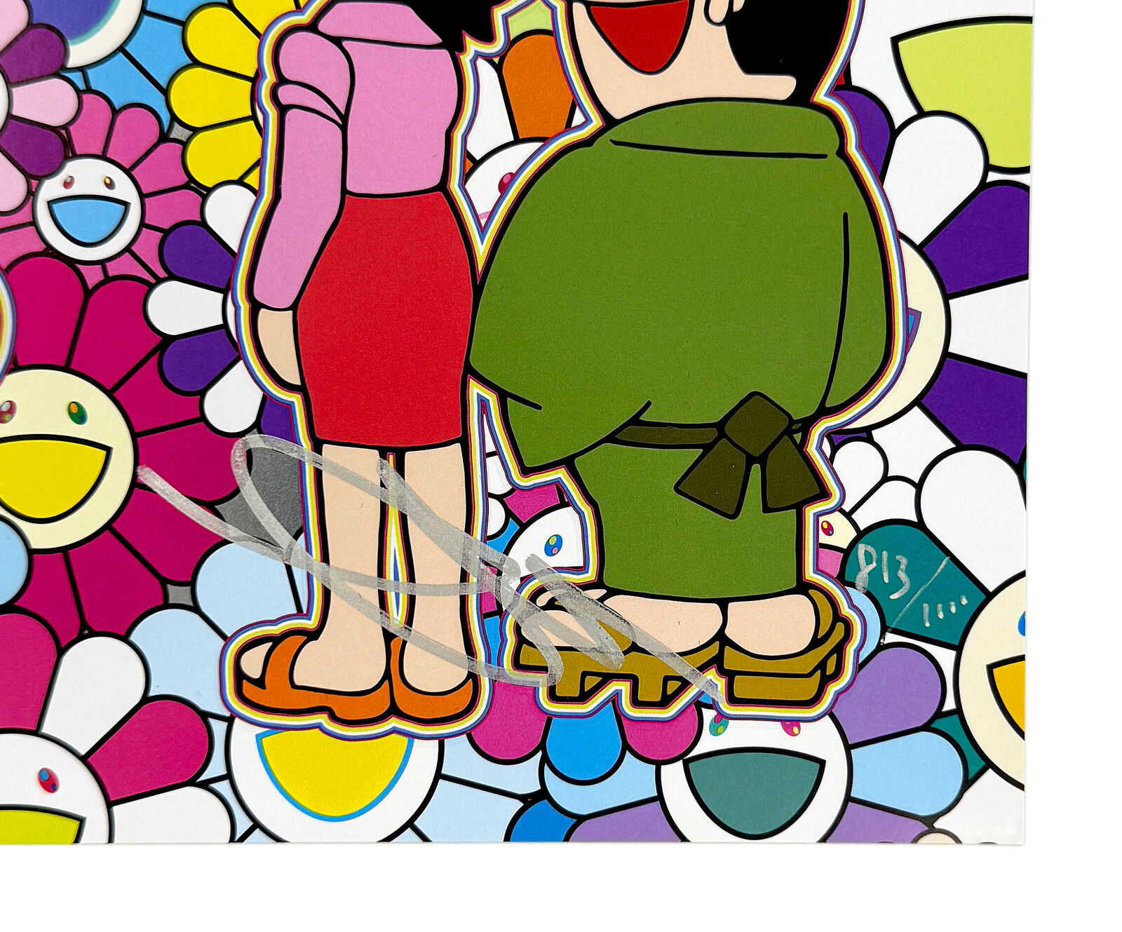 Artwork by Takashi Murakami, Many Things Await Beyond Anywhere Door (Dokodemo Door), Made of Offset lithograph 