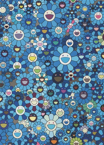 An Homage to IKB, 1957 by Takashi Murakami, 2011