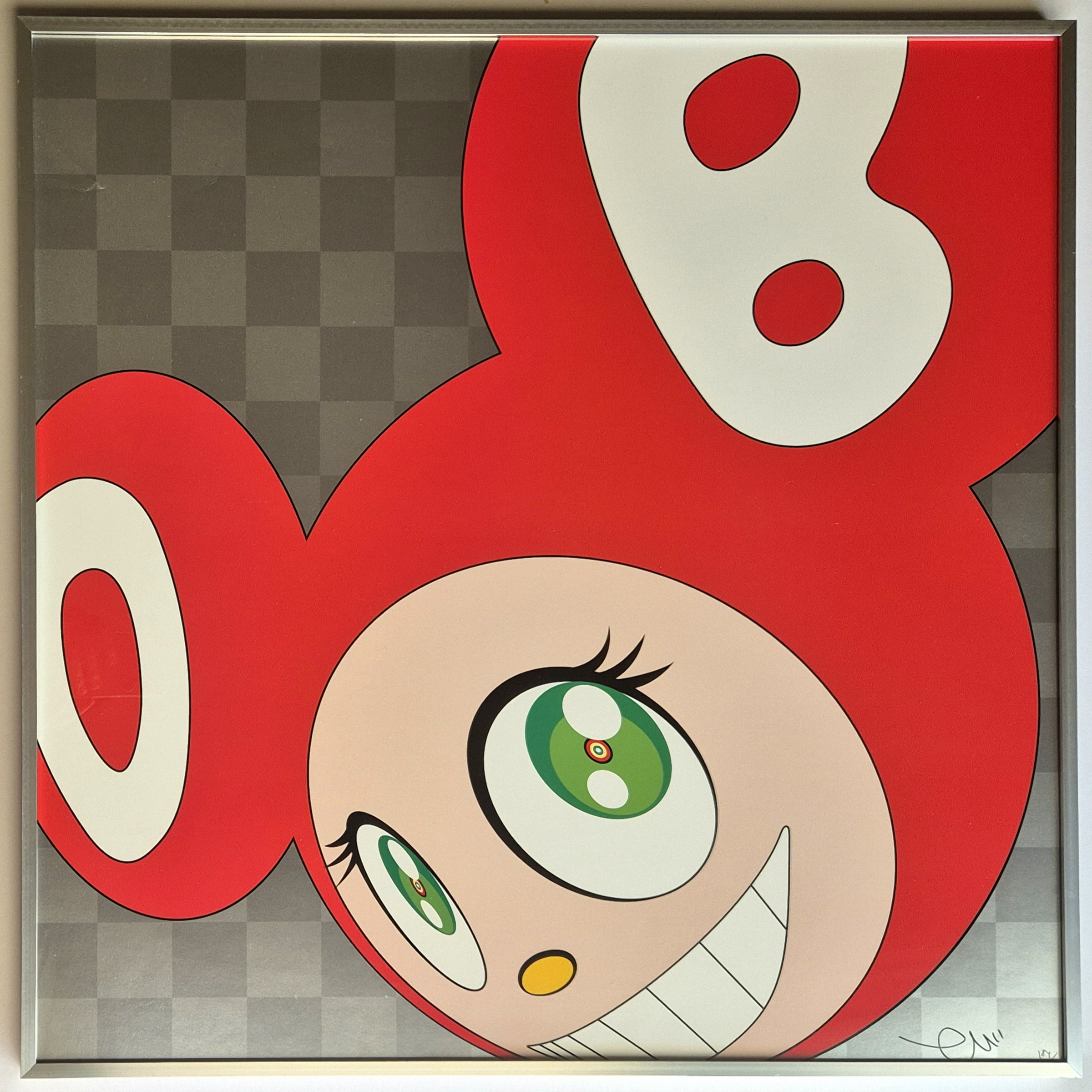 And then and then and then and then and then (Red) by Takashi Murakami, 1999