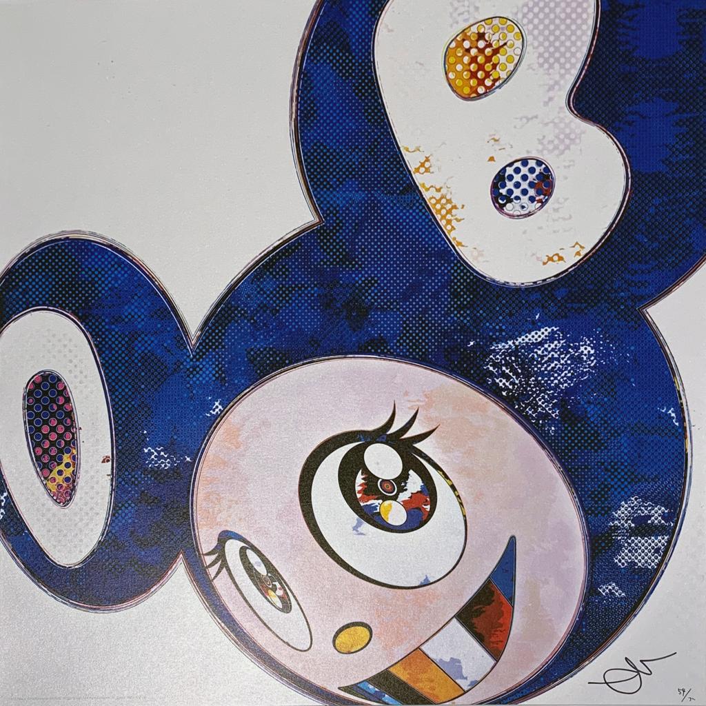 And Then x 727 (ULTRA MARINE GUNJO) by Takashi Murakami, 2013