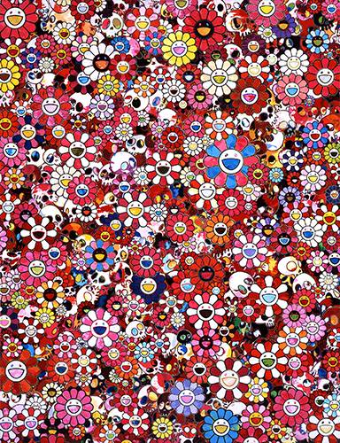 Dazzling Circus: Embrace Peace & Darkness with thy Heart by Takashi Murakami, 2016