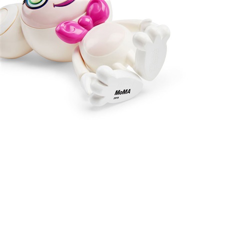 Artwork by Takashi Murakami, DOB-kun (White), Made of Painted Cast Vinyl 