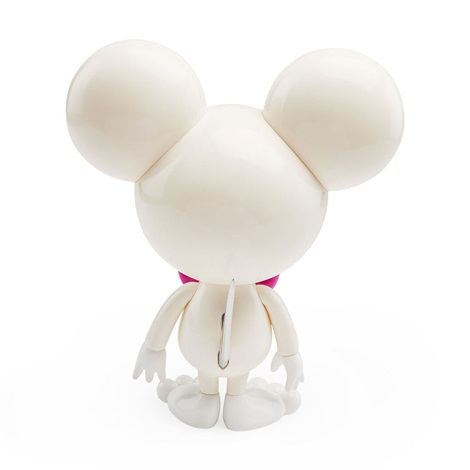 Artwork by Takashi Murakami, DOB-kun (White), Made of Painted Cast Vinyl 