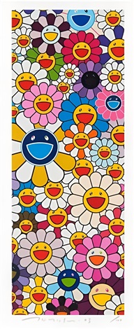 Artwork by Takashi Murakami, Floflowers, Made of Lithograph 
