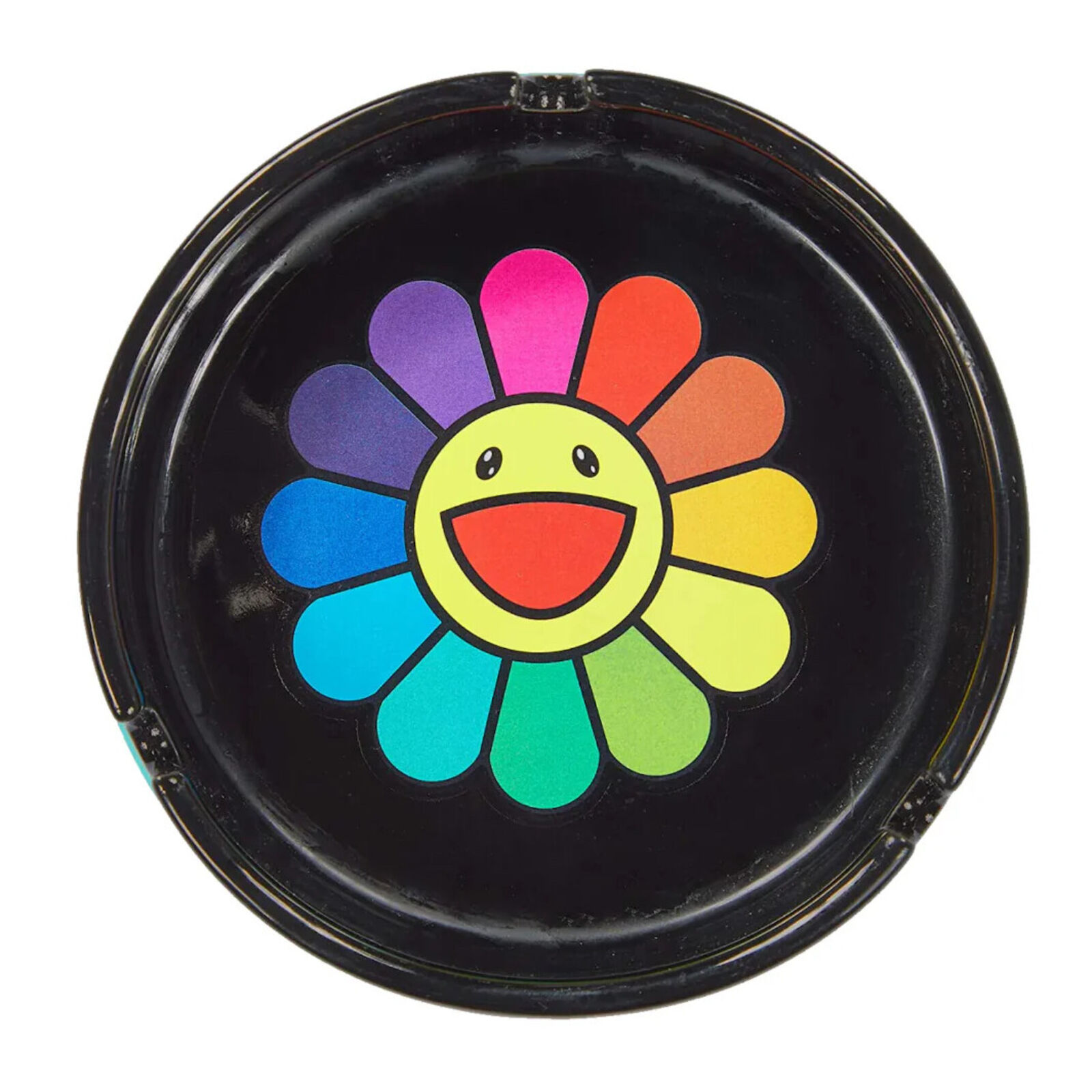 Artwork by Takashi Murakami, Flower Ashtray (Multicolor), Made of Ceramic 