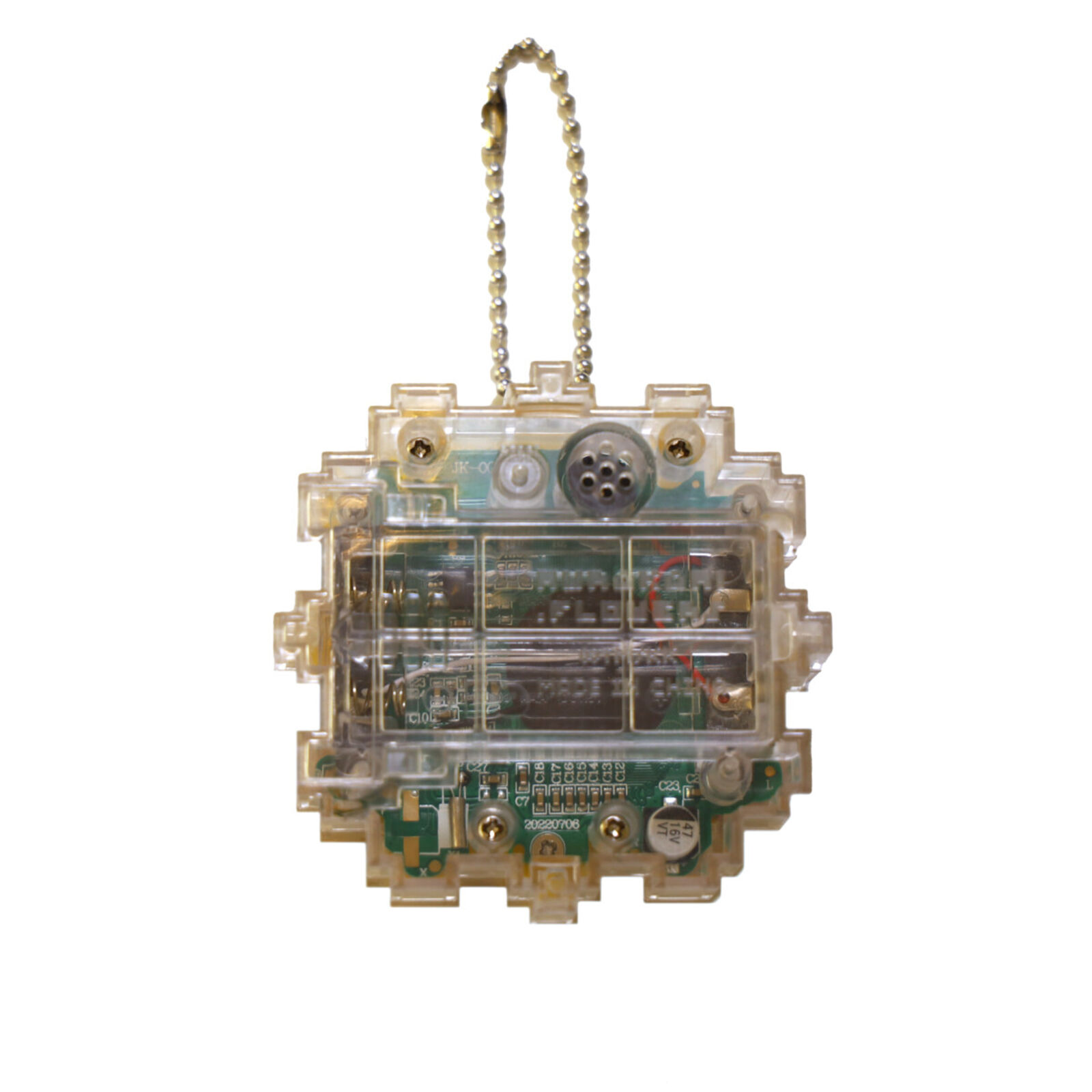 Artwork by Takashi Murakami, Flower Go Walk / Black x White (Body Color: Clear), Made of ABS, Polycarbonate, Metal 