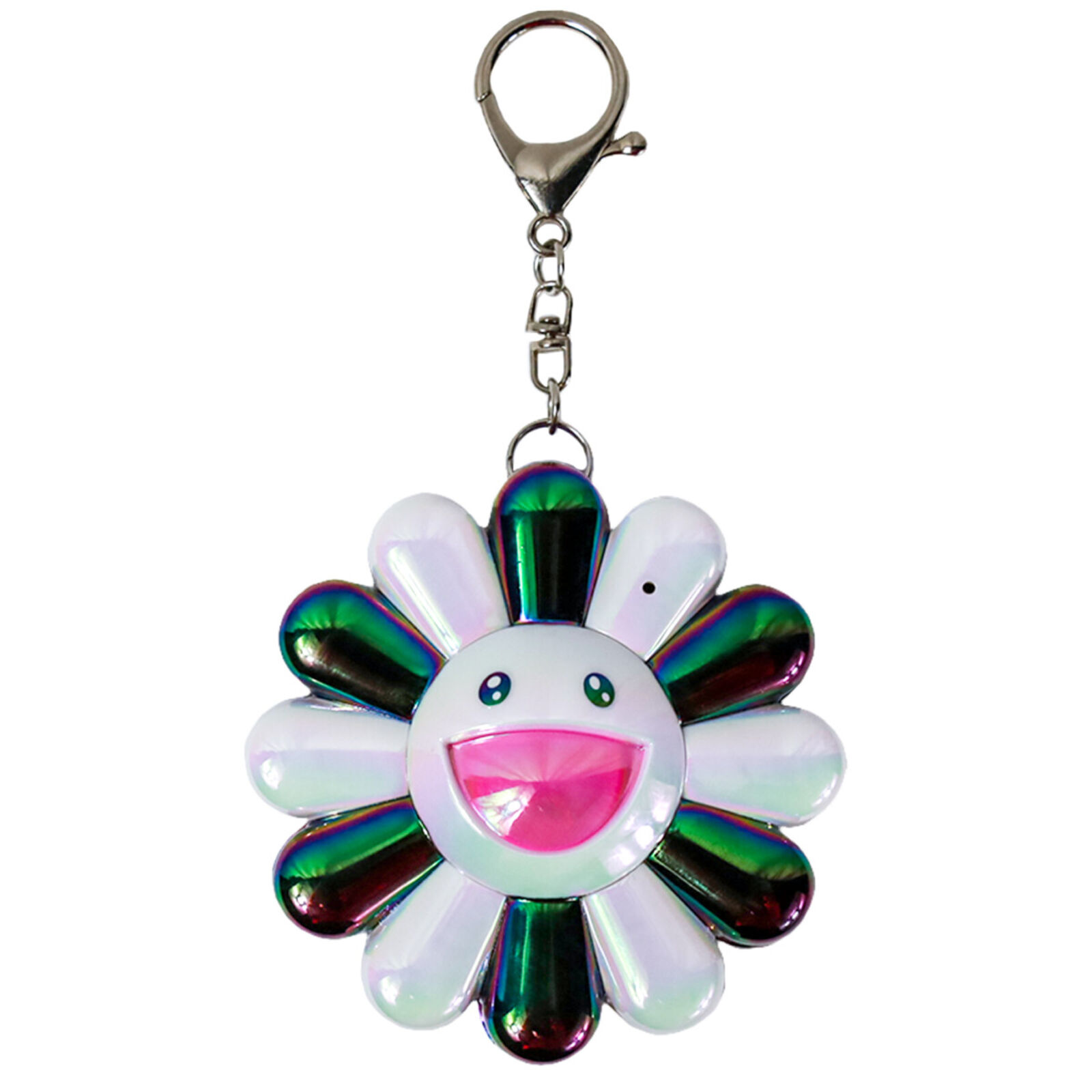 Flower Go Walk Color (Aurora: Black x White) by Takashi Murakami, 2022