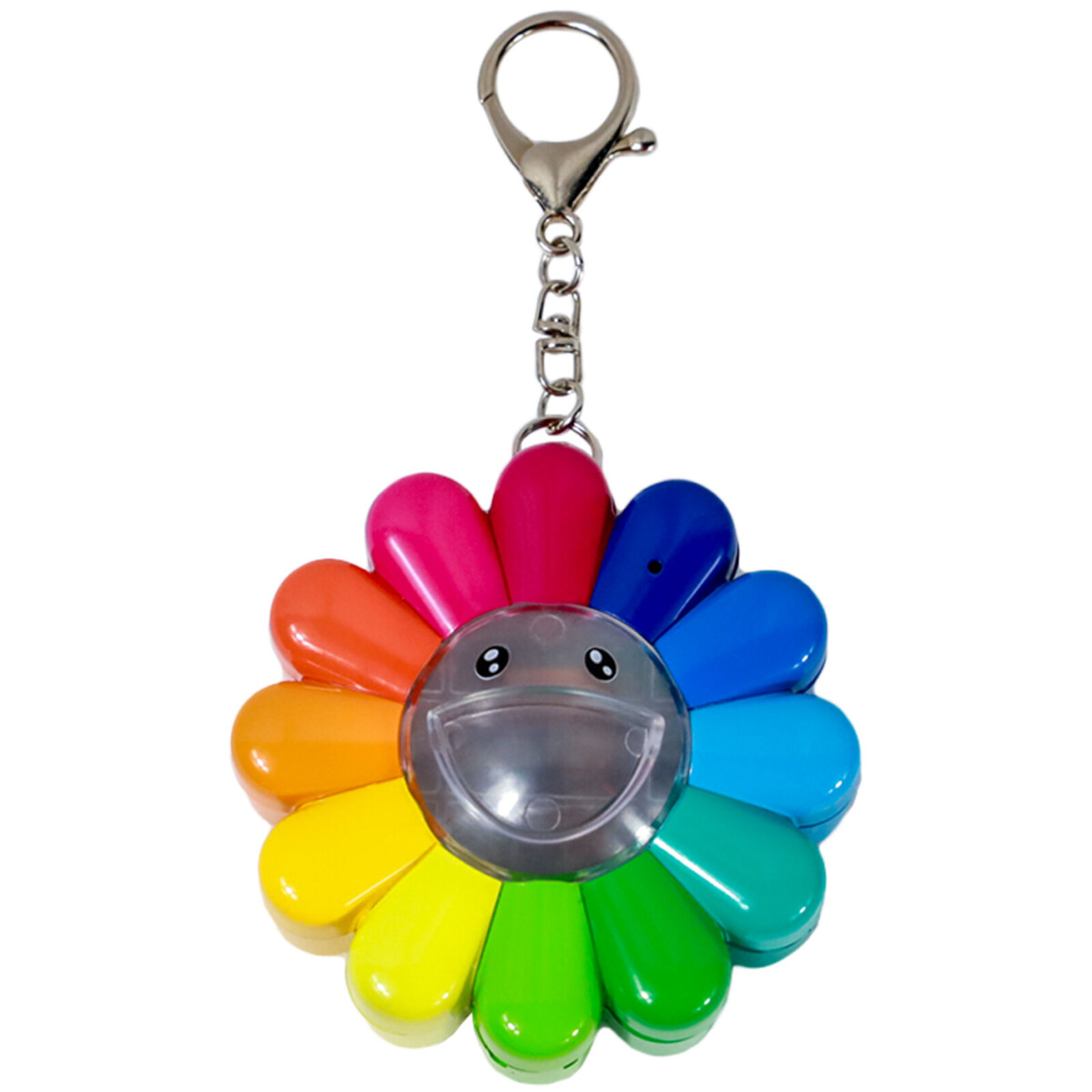 Flower Go Walk Color (Rainbow x Clear) by Takashi Murakami, 2022