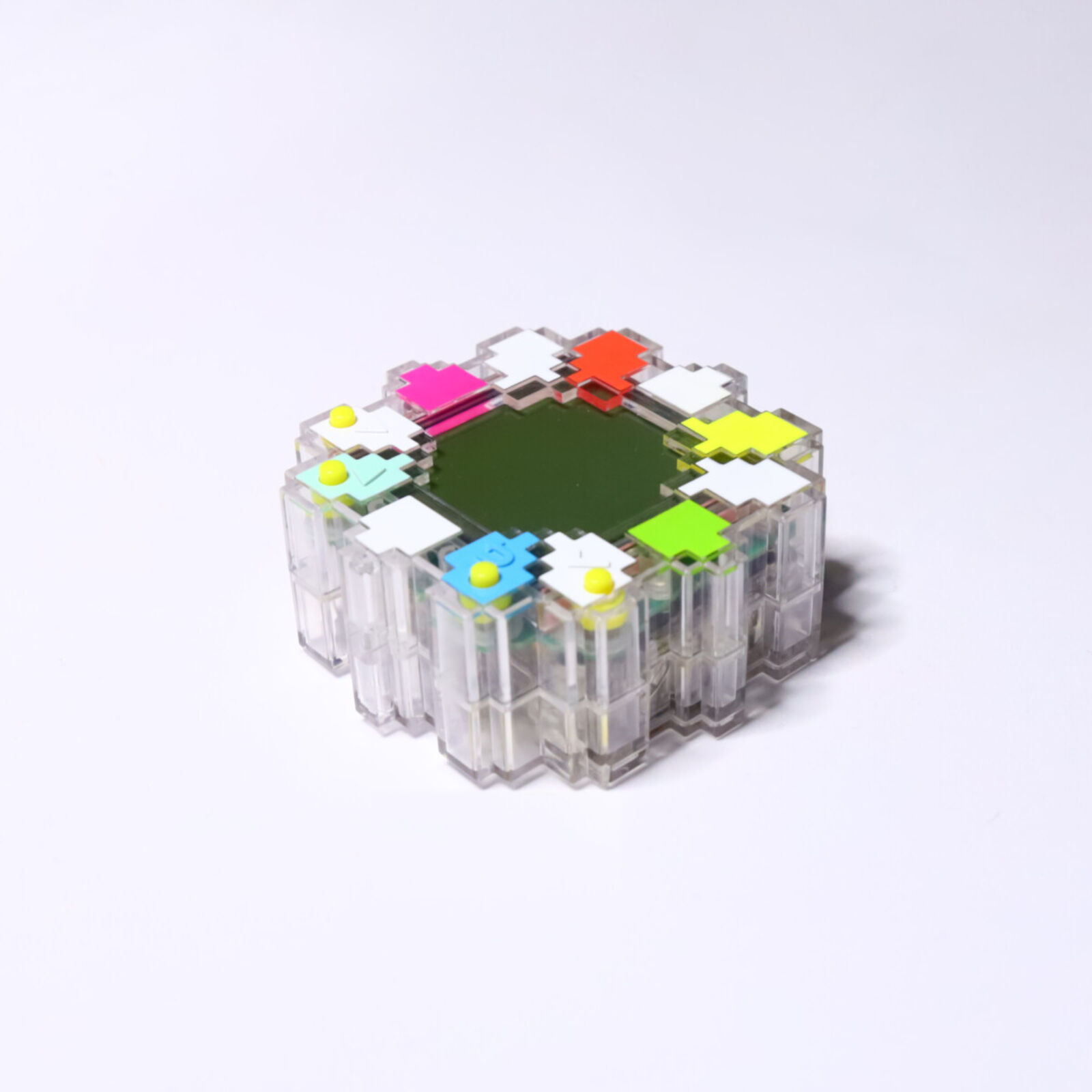 A package of flowers with a smiley face on it.