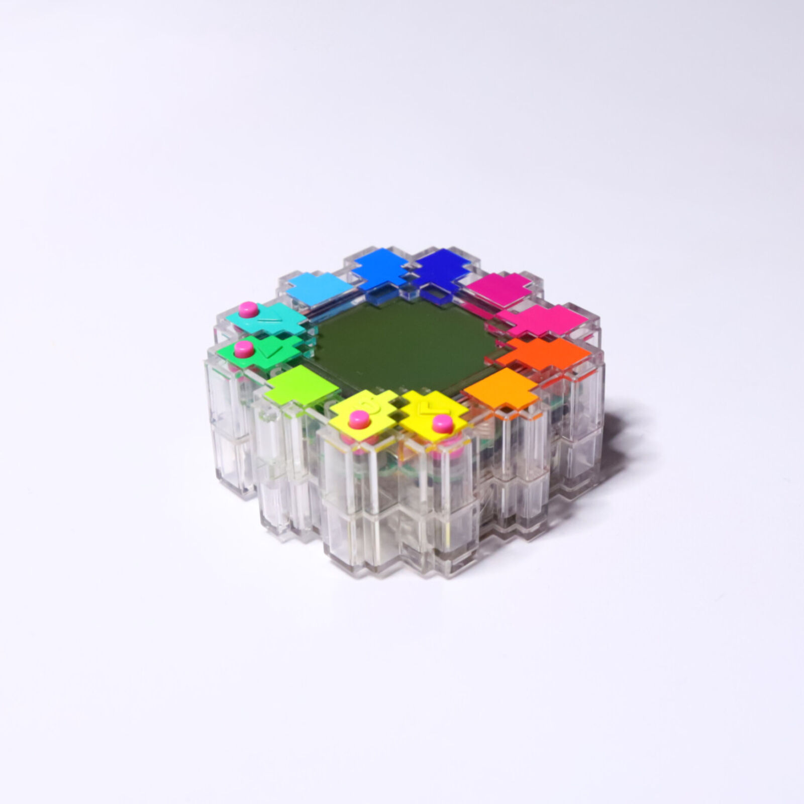 Artwork by Takashi Murakami, Flower Go Walk / Rainbow (Body Color: Clear), Made of ABS, Polycarbonate, Metal 