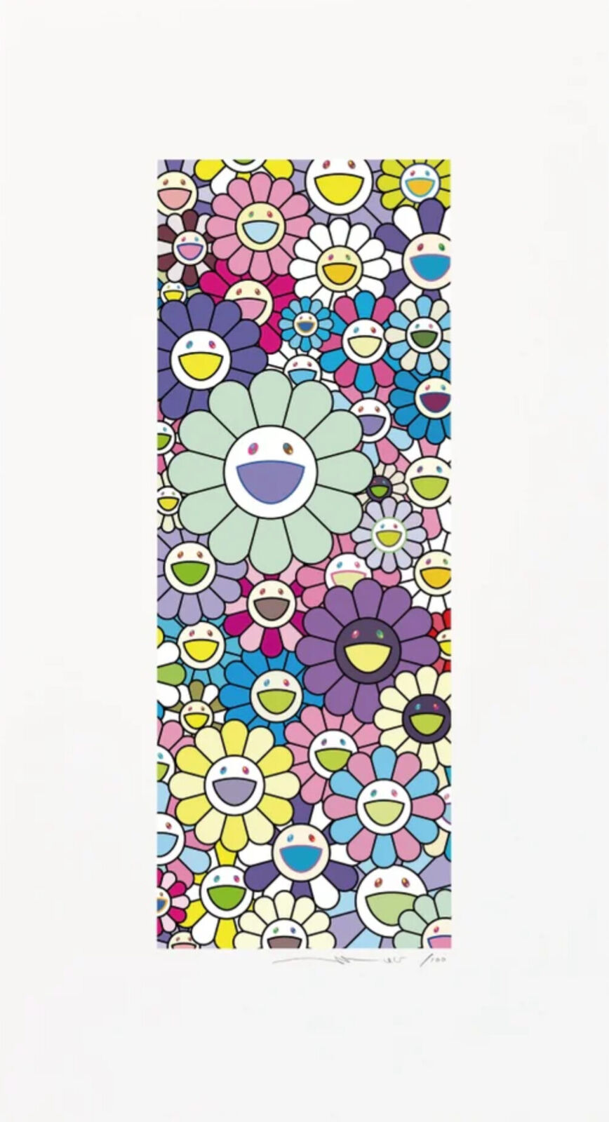 takashi murakami, 'flower power', 2019
