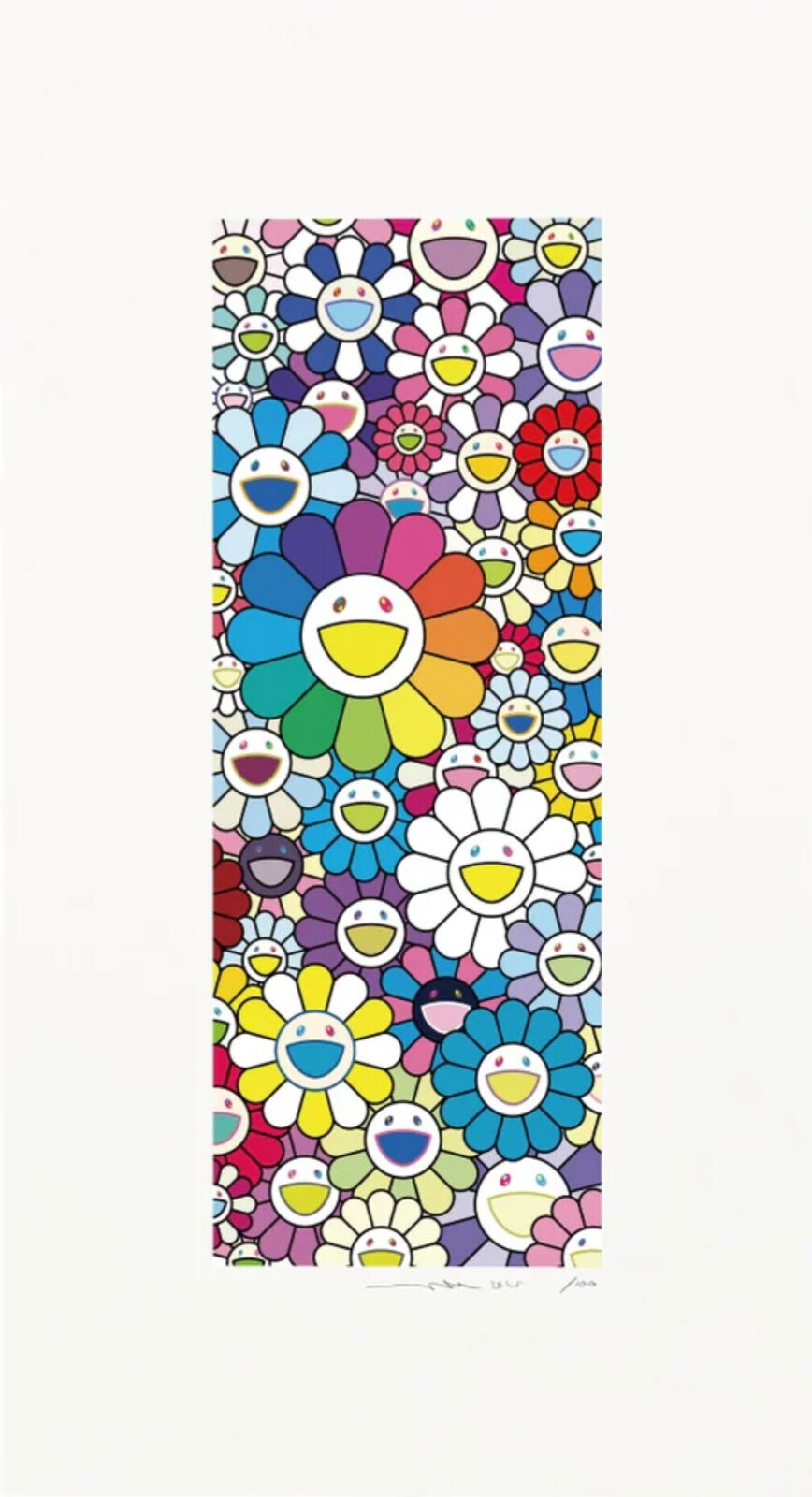 takashi murakami, 'flower power', 2019