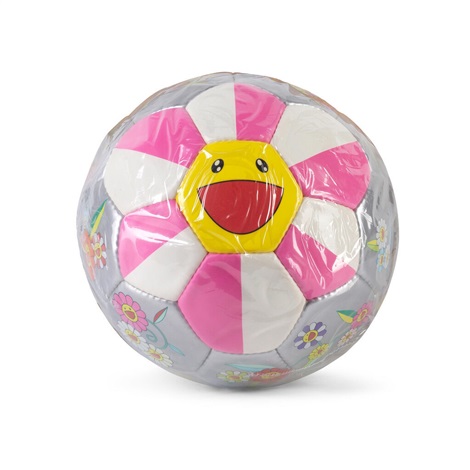 Artwork by Takashi Murakami, Flowerball (Soccer Ball), Made of Offset lithograph on soccer ball with vinyl bag 