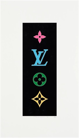 Artwork by Takashi Murakami, SUPERFLAT Colorful Monogram, Made of Silkscreen 