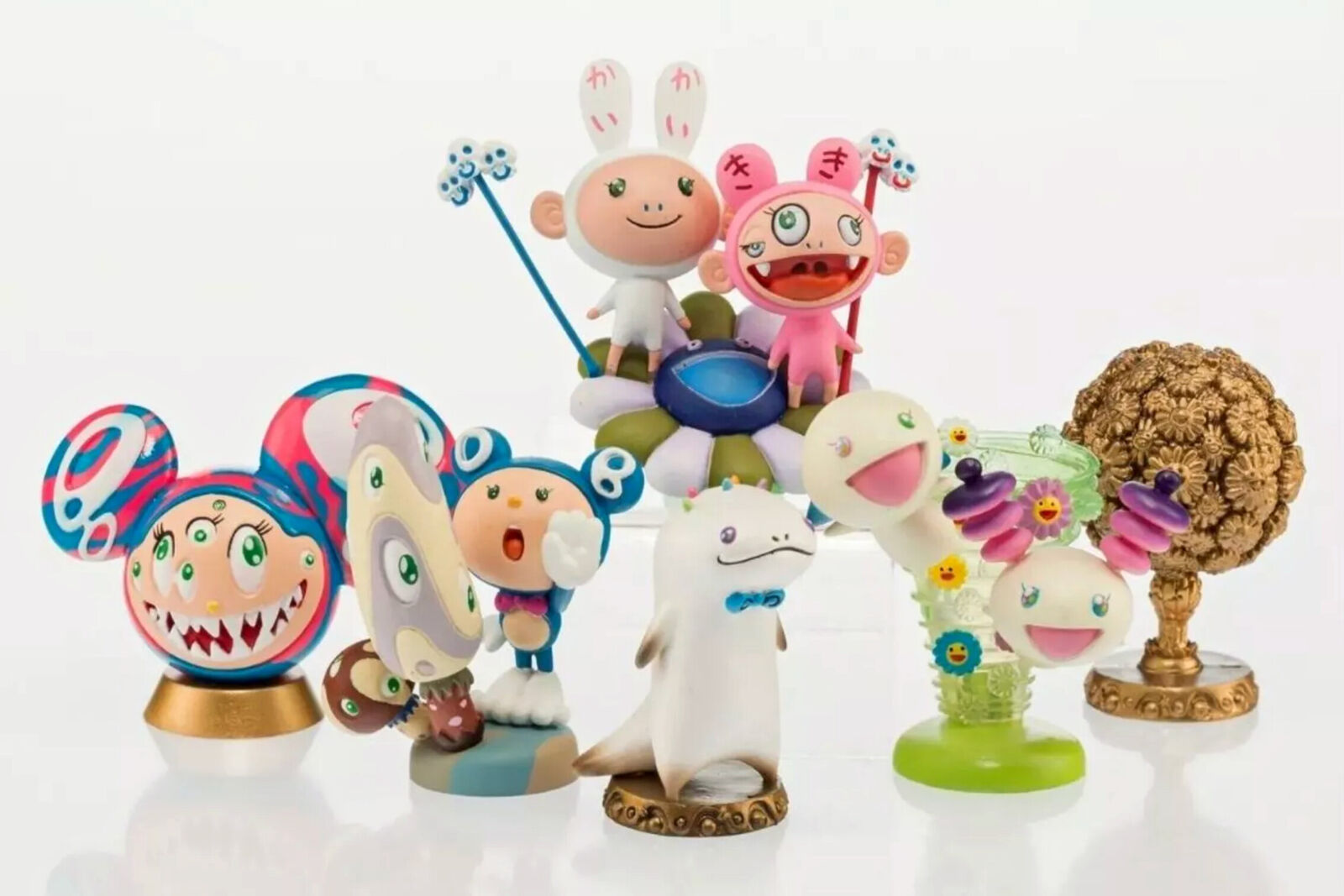 Superflat Museum Roppongi Hills Edition (Set of 6) by Takashi Murakami, 2003