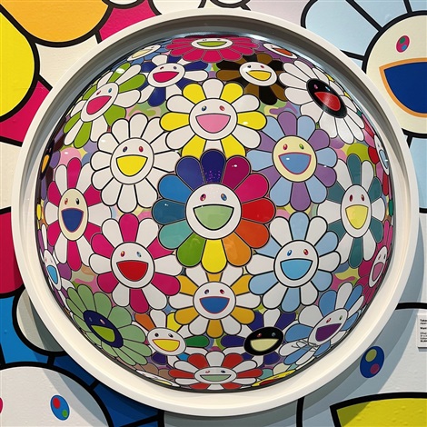 Artwork by Takashi Murakami, Want to Hold you, Made of Offset lithograph with cold stamp, high gloss varnish 