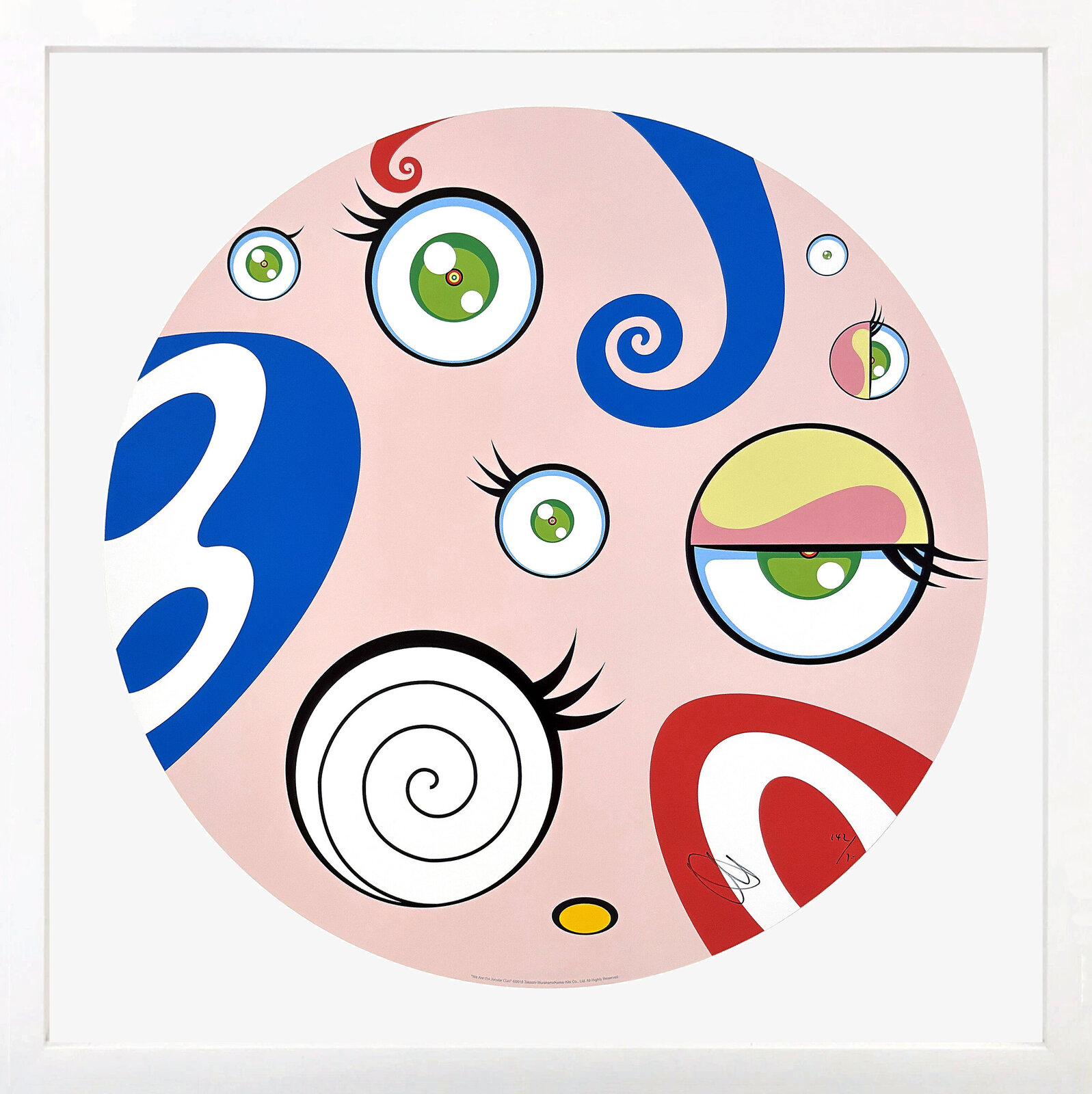 We Are The Jocular Clan (1) by Takashi Murakami, 2018