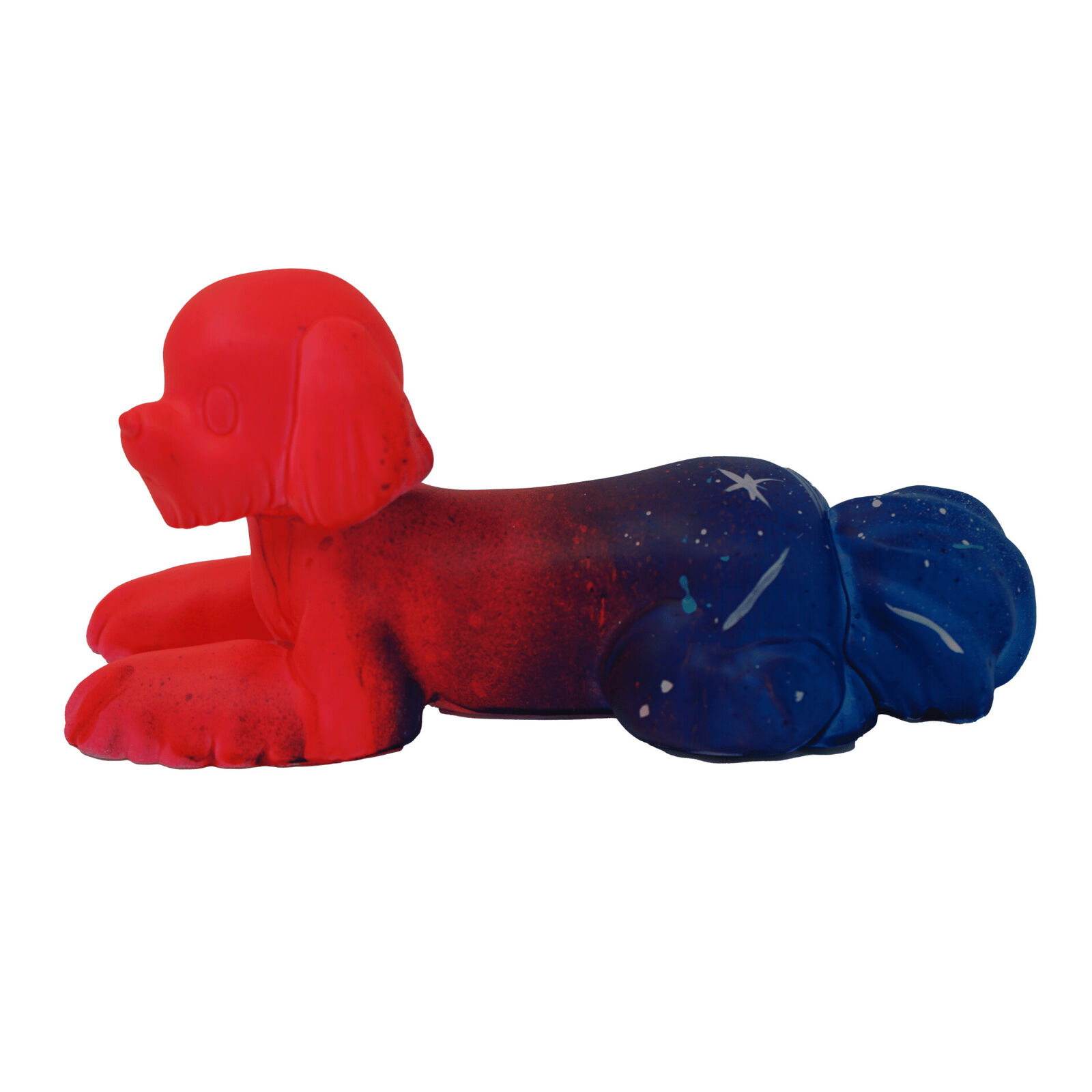 Artwork by Takeru Amano, Spacedog Sun, Made of PVC, acrylic paint and spray 