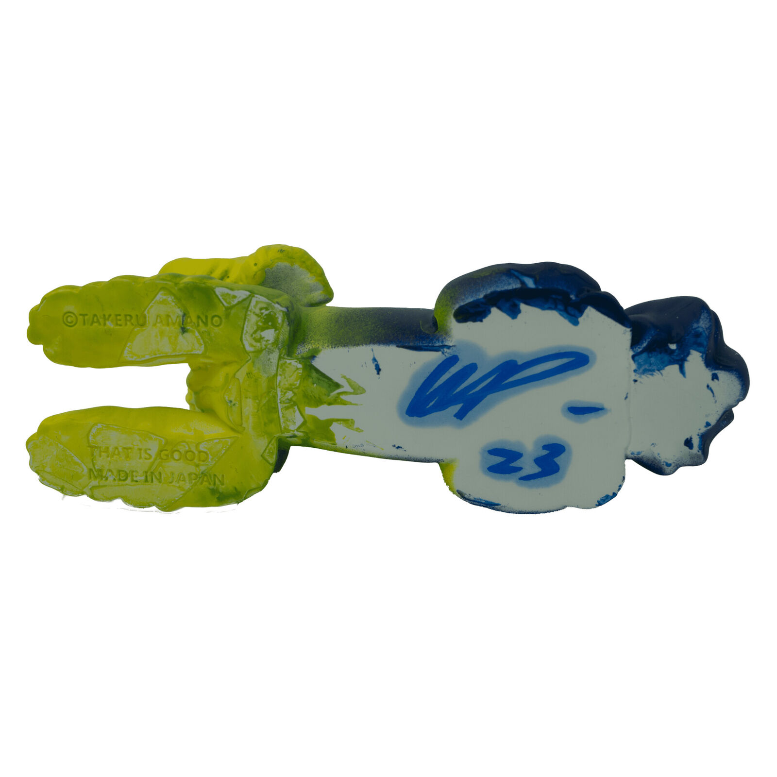 Artwork by Takeru Amano, Spacedog Venus, Made of PVC, acrylic paint and spray 