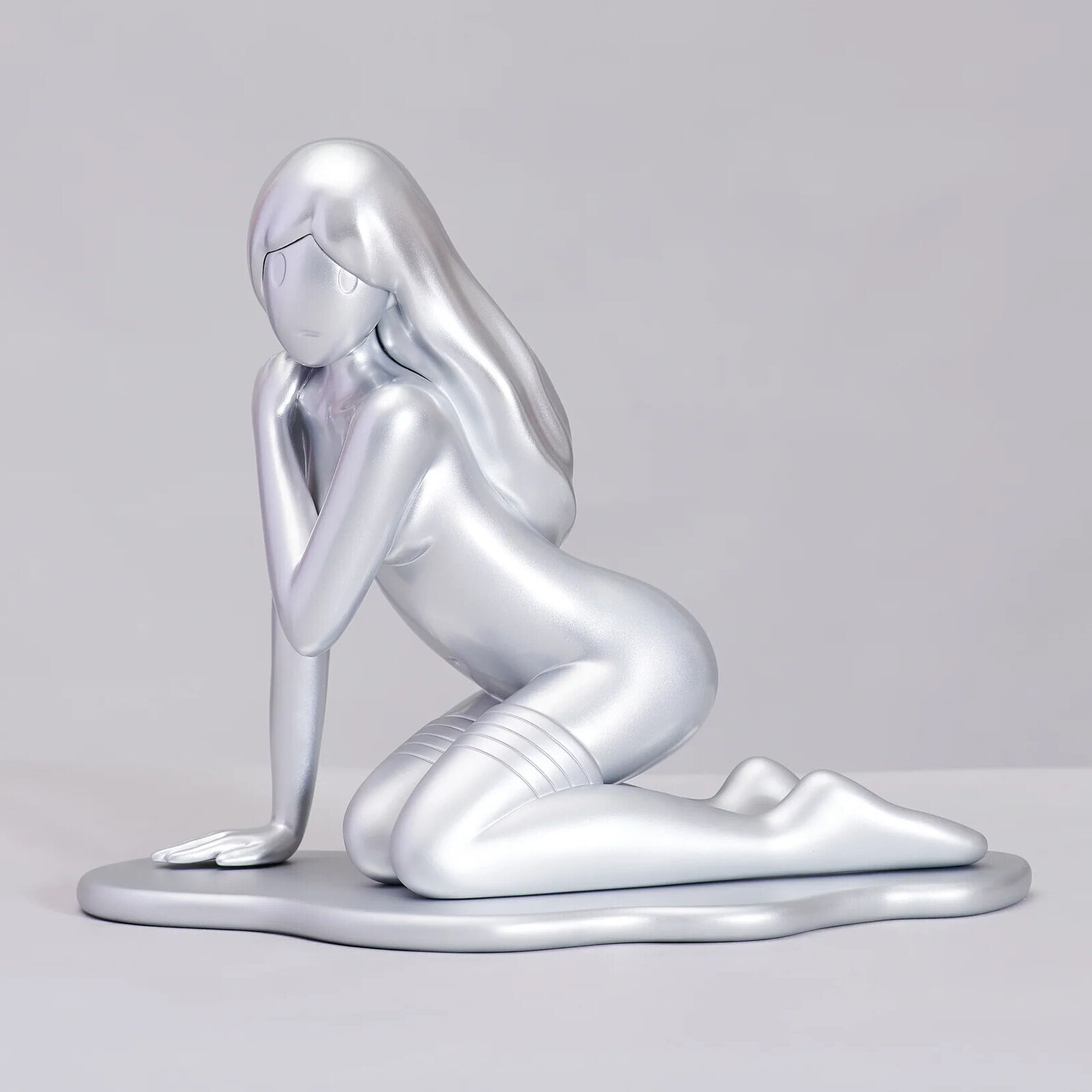 Artwork by Takeru Amano, Venus with Socks (Silver), Made of Resin 