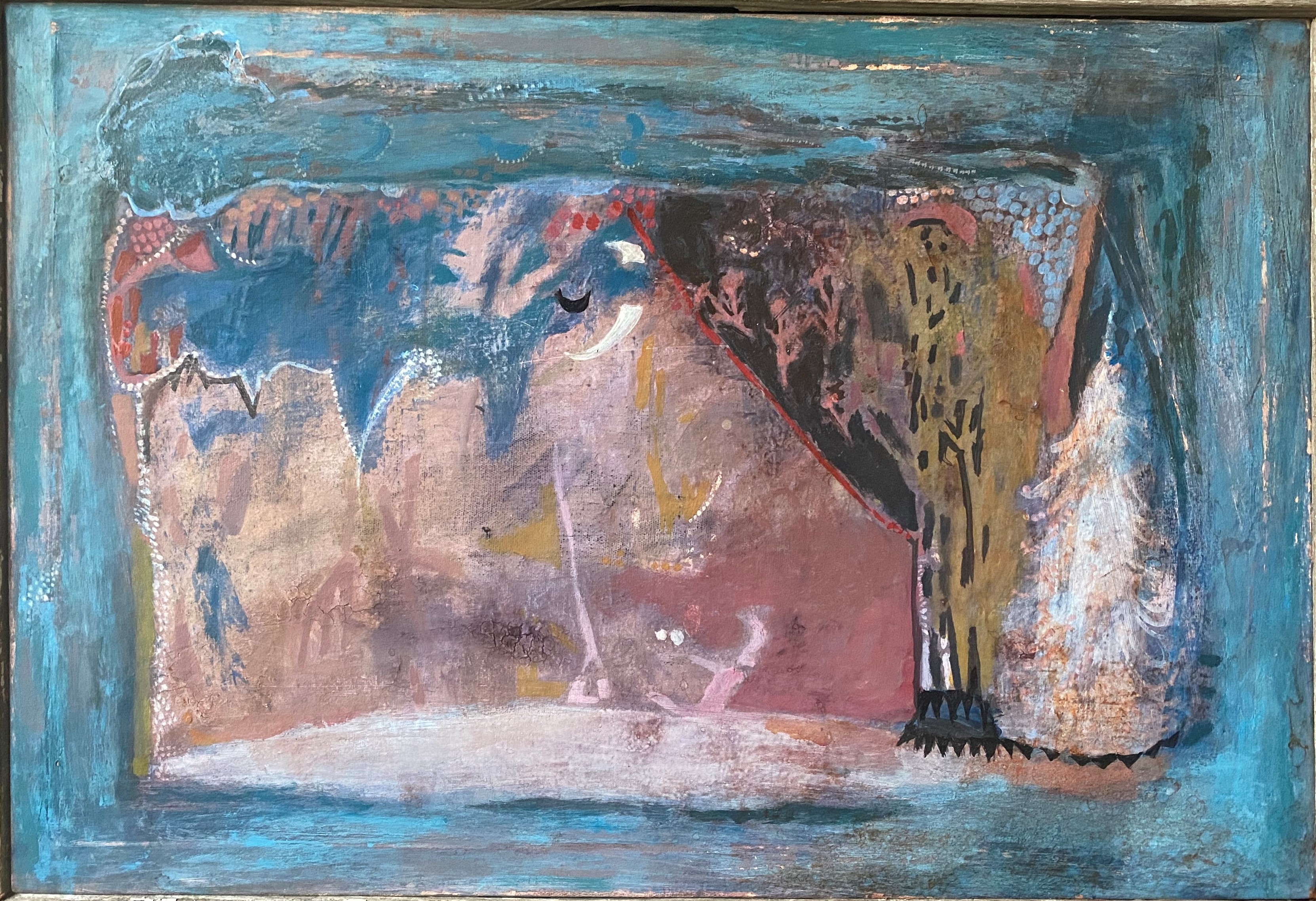 Blue Scene by Tako  Chanchaleishvili, 2022