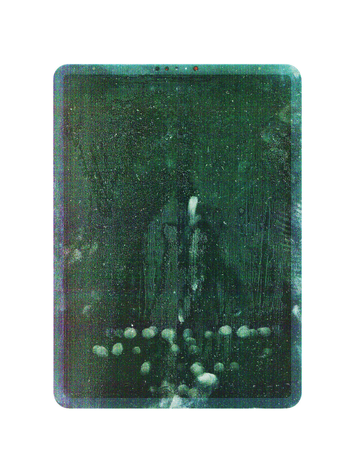 Touching, Traces: 2020-04-06b, After writing an email by Tamiko Thiel, 2020