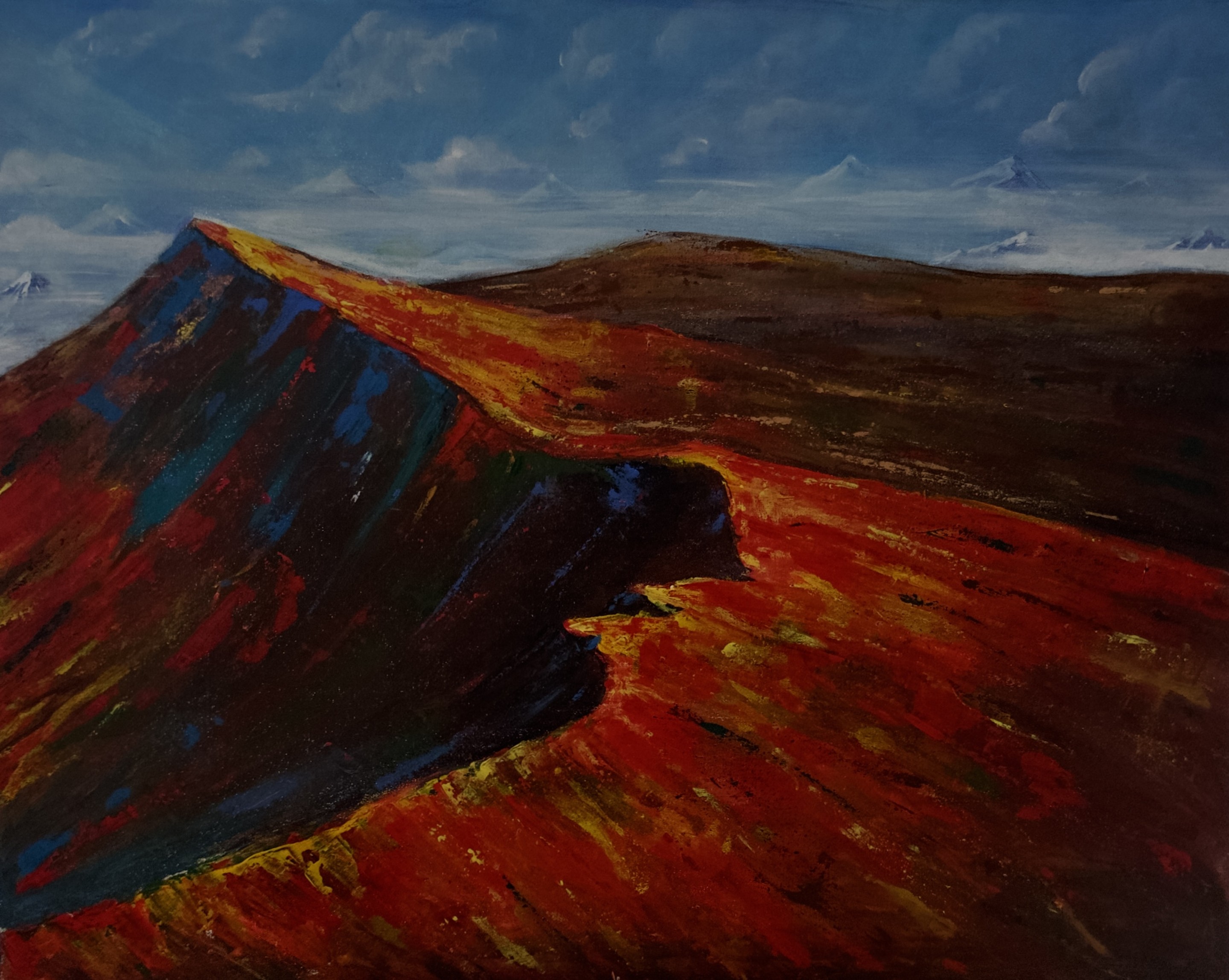 Red Mountain by Teona  Nozadze, 2024