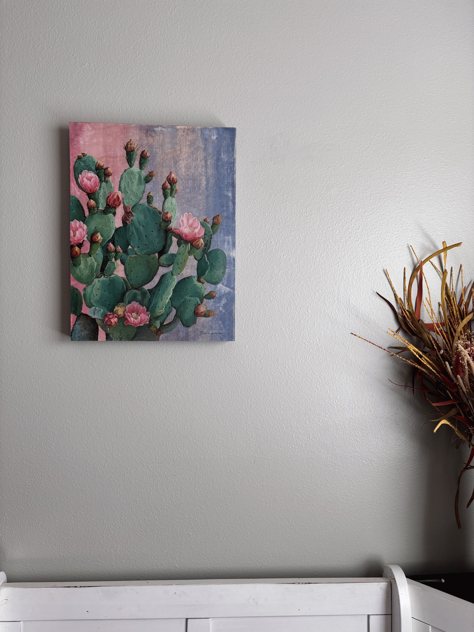 Prickly Pear in Flower
