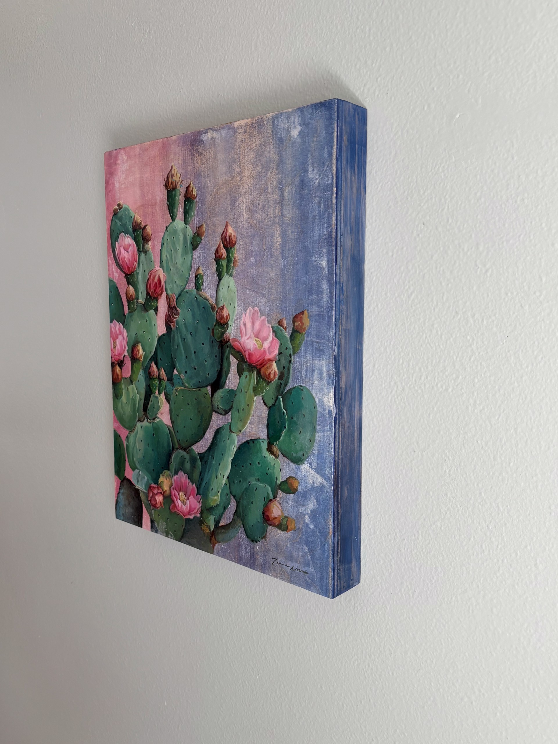 Prickly Pear in Flower
