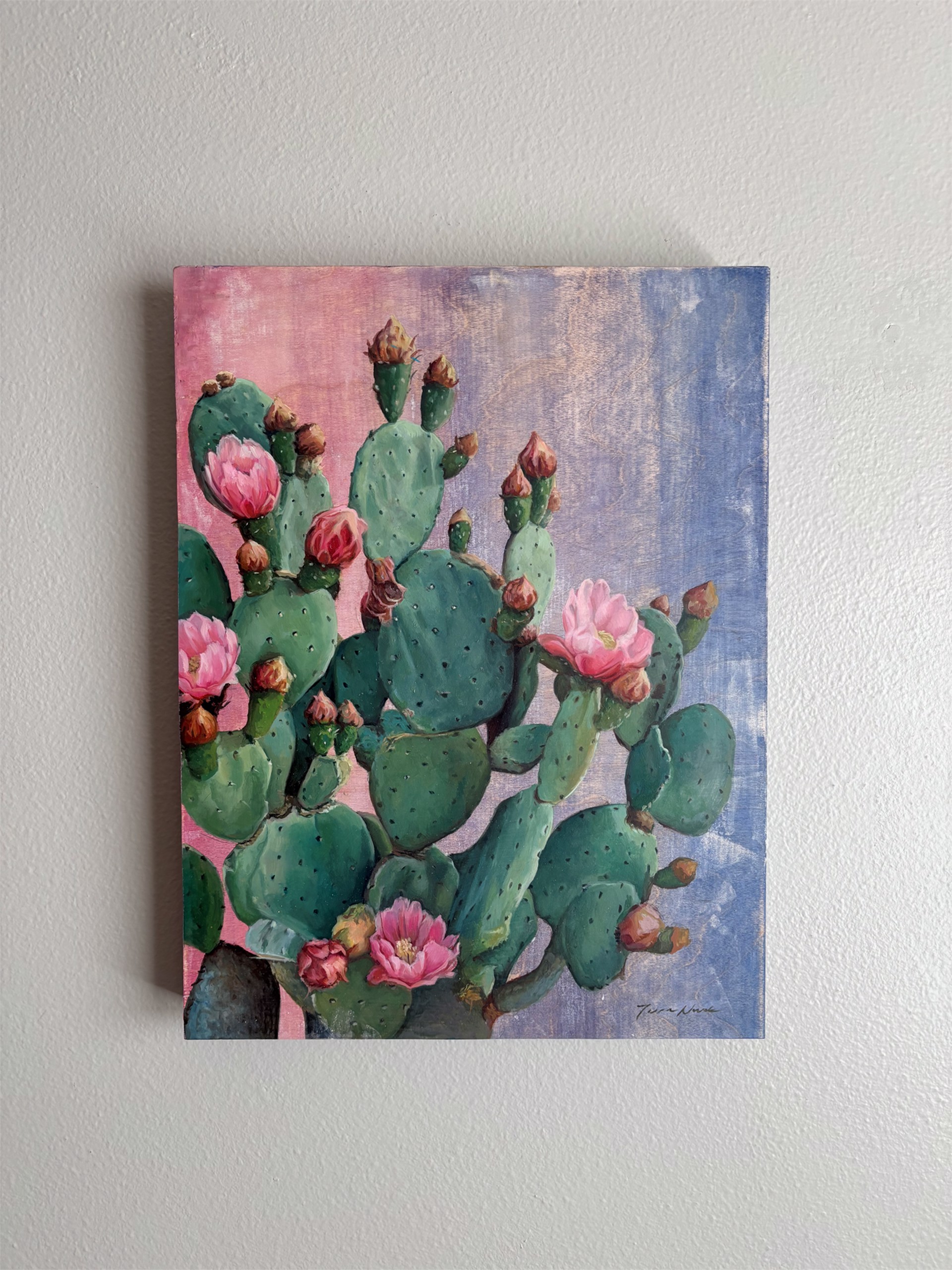 Prickly Pear in Flower
